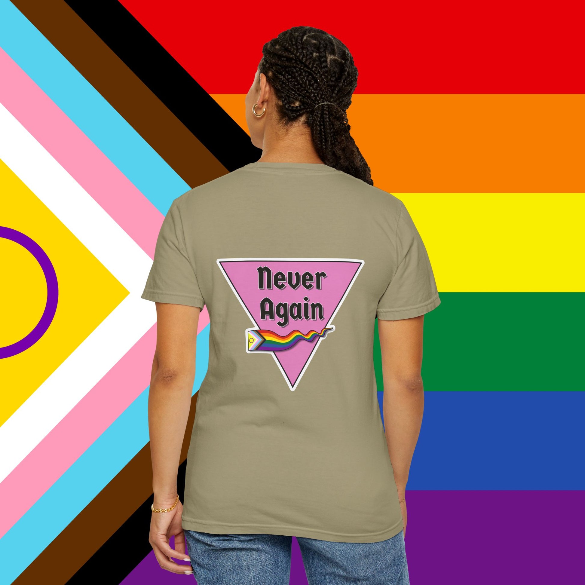 Never Again Garment-Dyed T-shirt