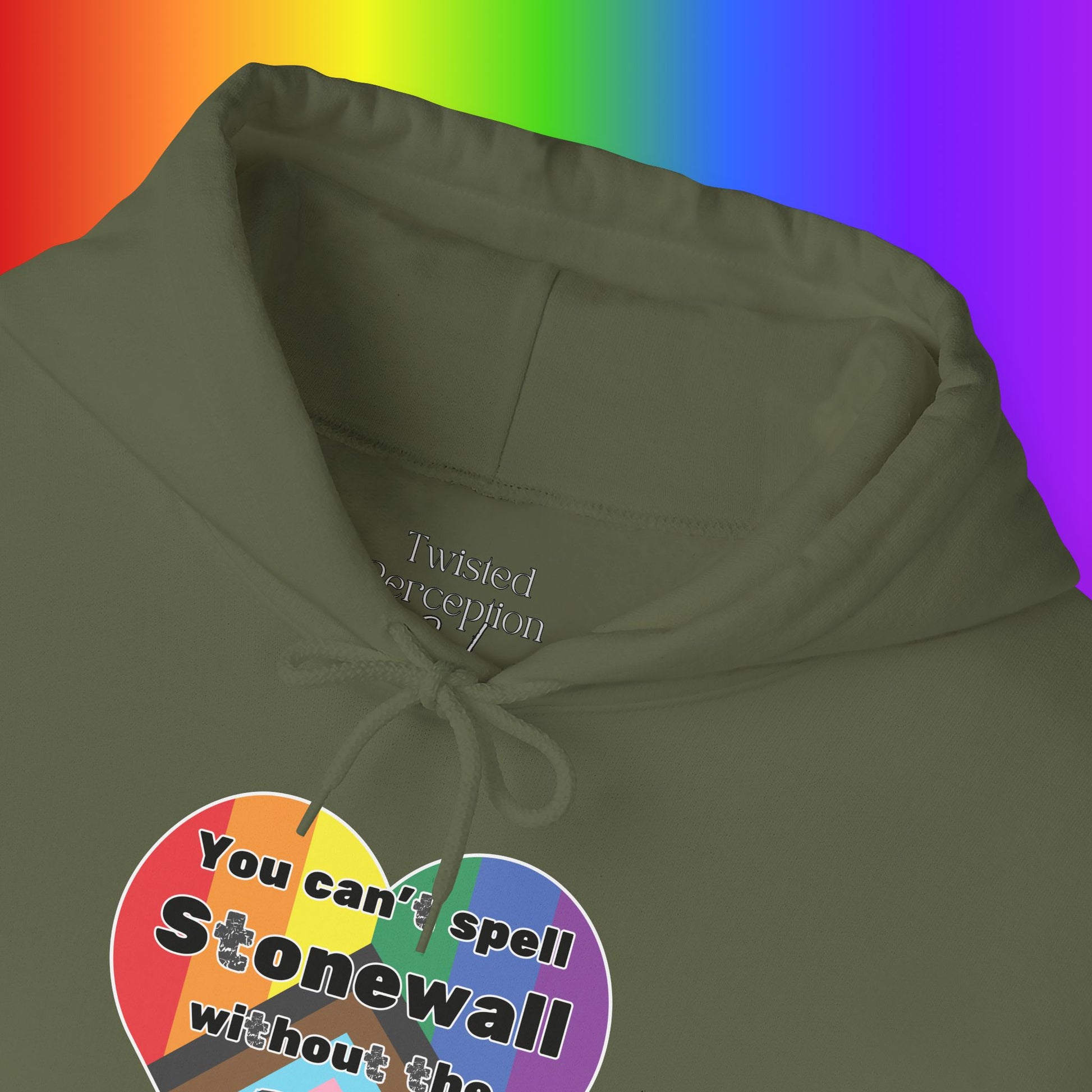 Stonewall Tribute Heavy Blend Hoodie