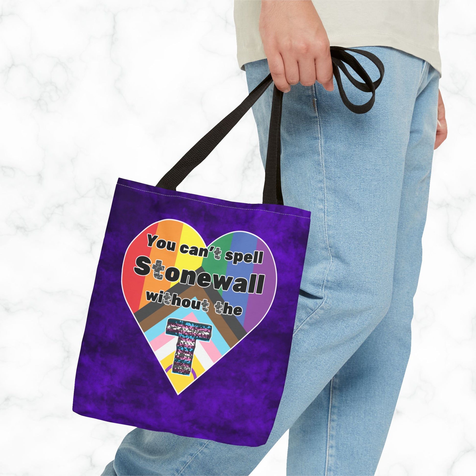 Transgender Inclusion Pride Tote Bag