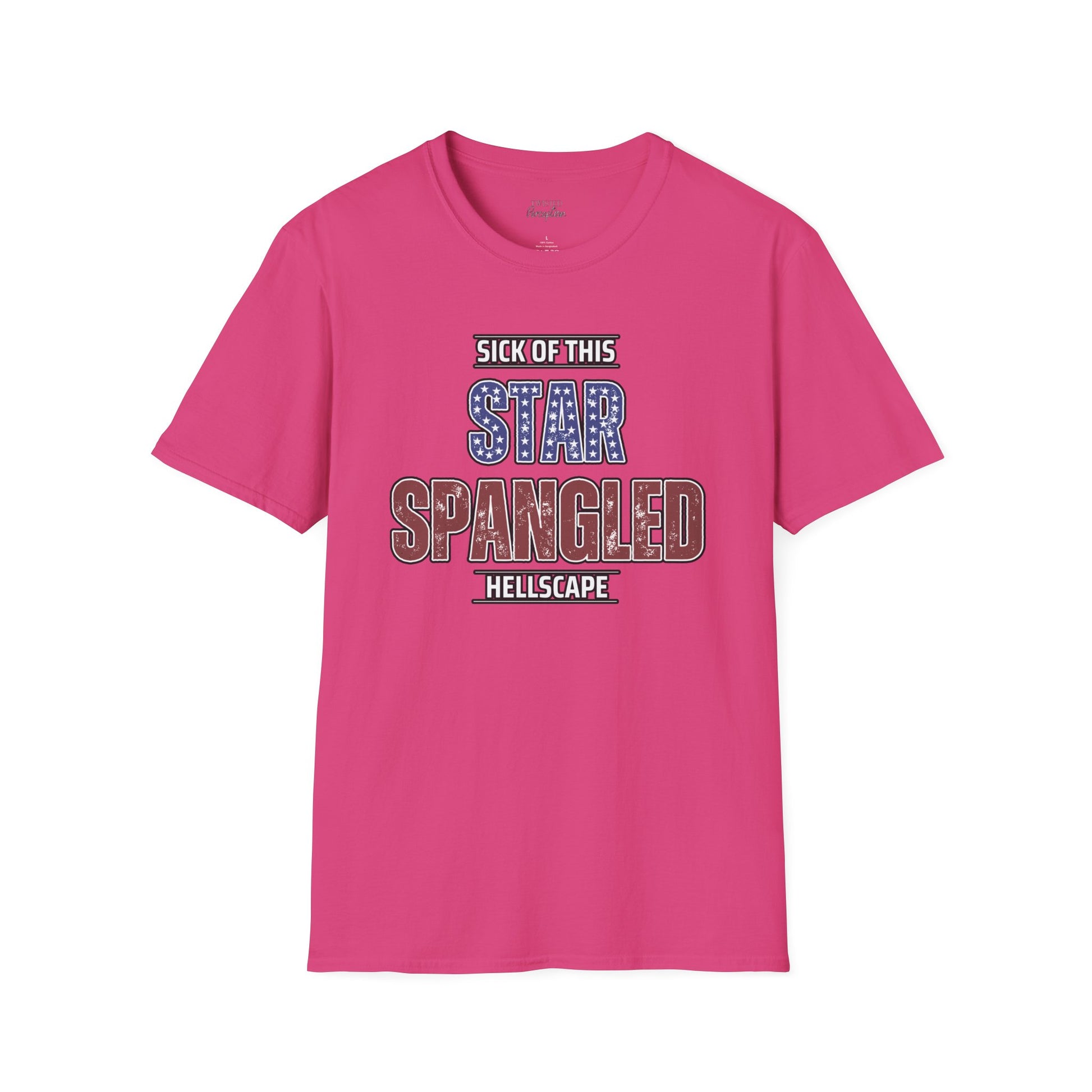 Star Spangled Hellscape Softstyle T-Shirt