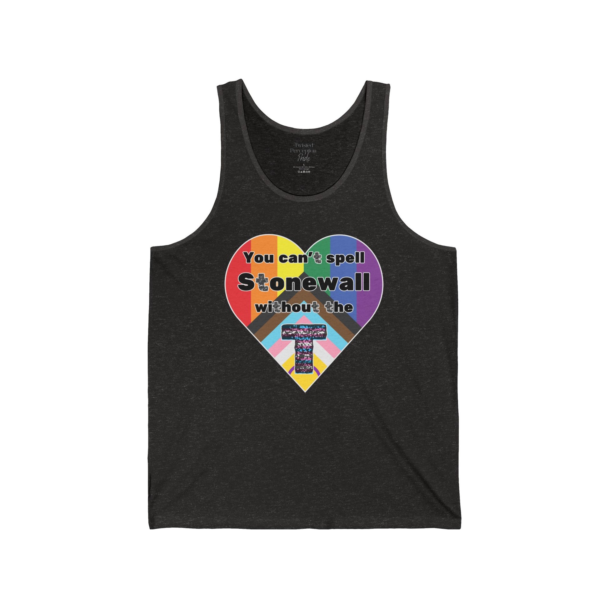 You Can't Spell Stonewall Without The T Jersey Tank