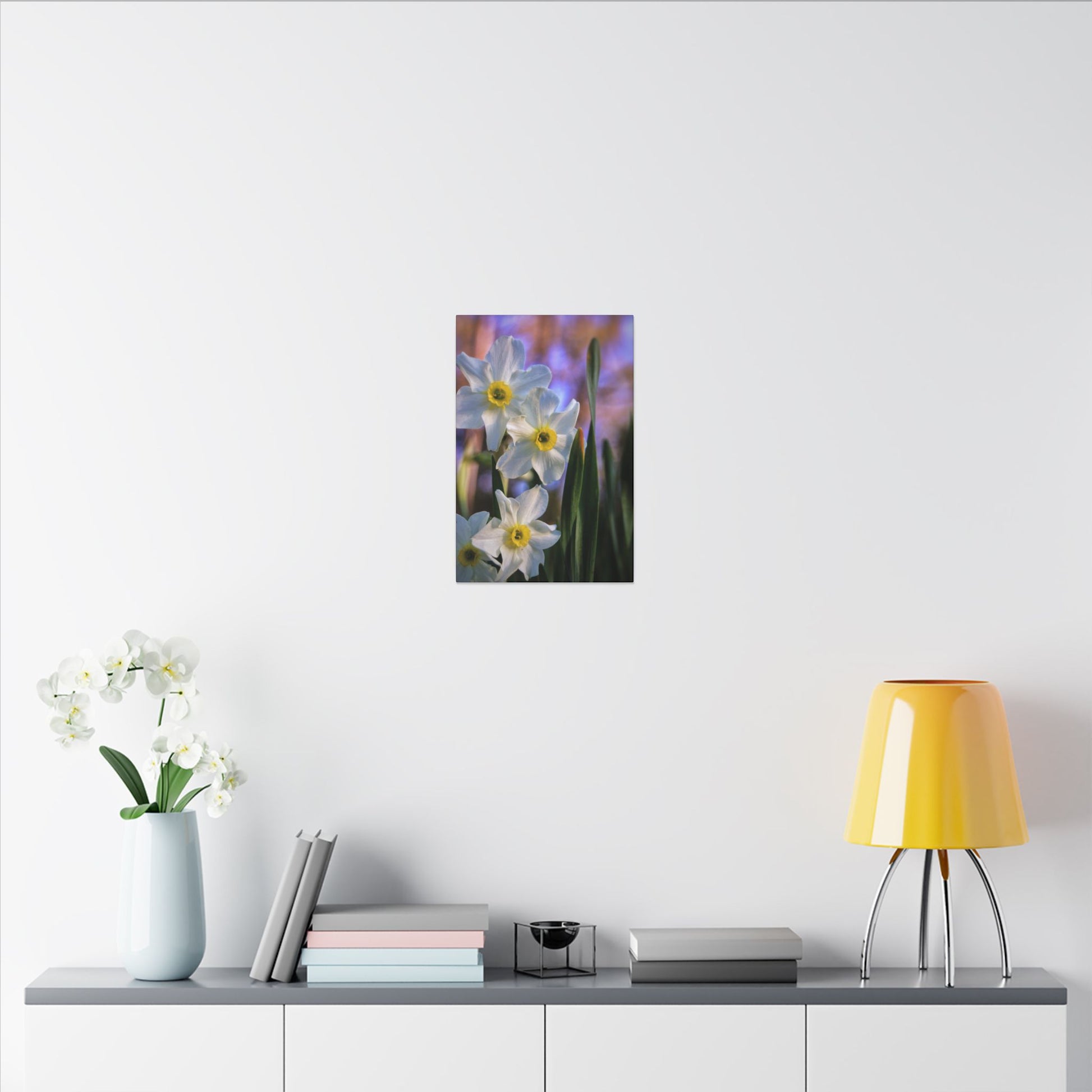 Daffodil Floral Canvas