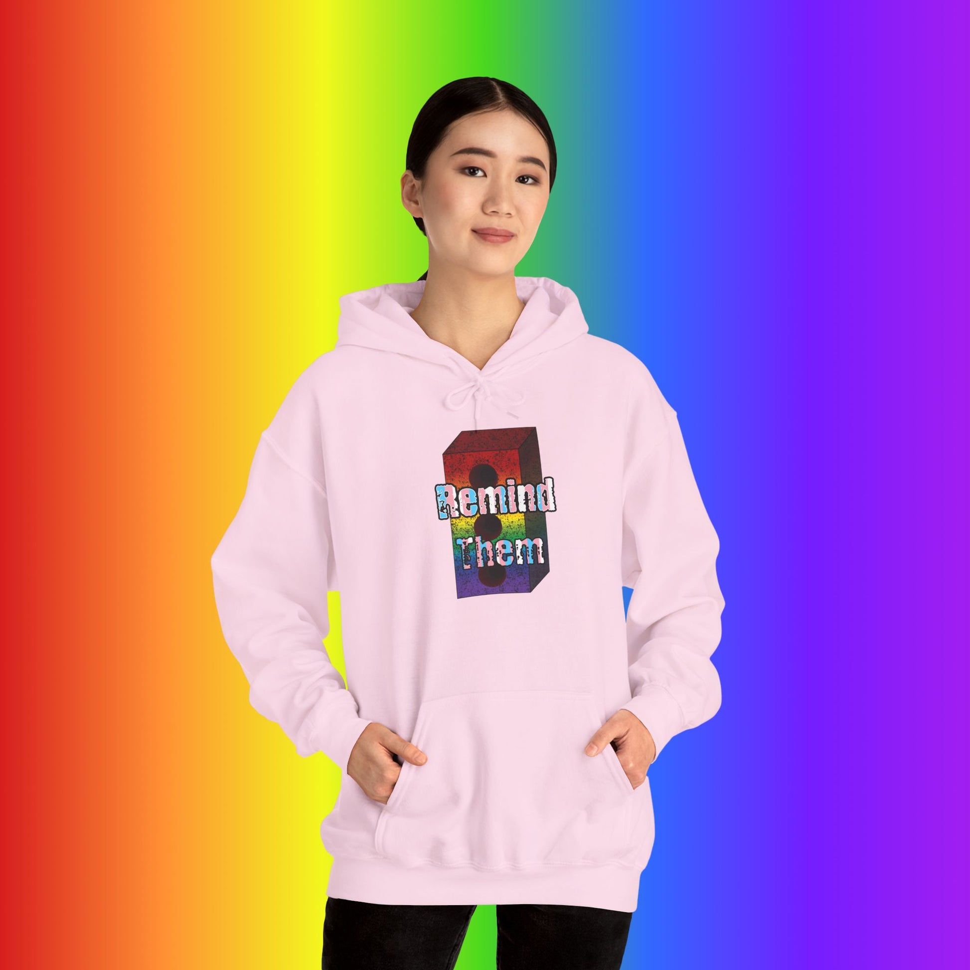 Remind Them Stonewall Brick Heavy Blend Hoodie