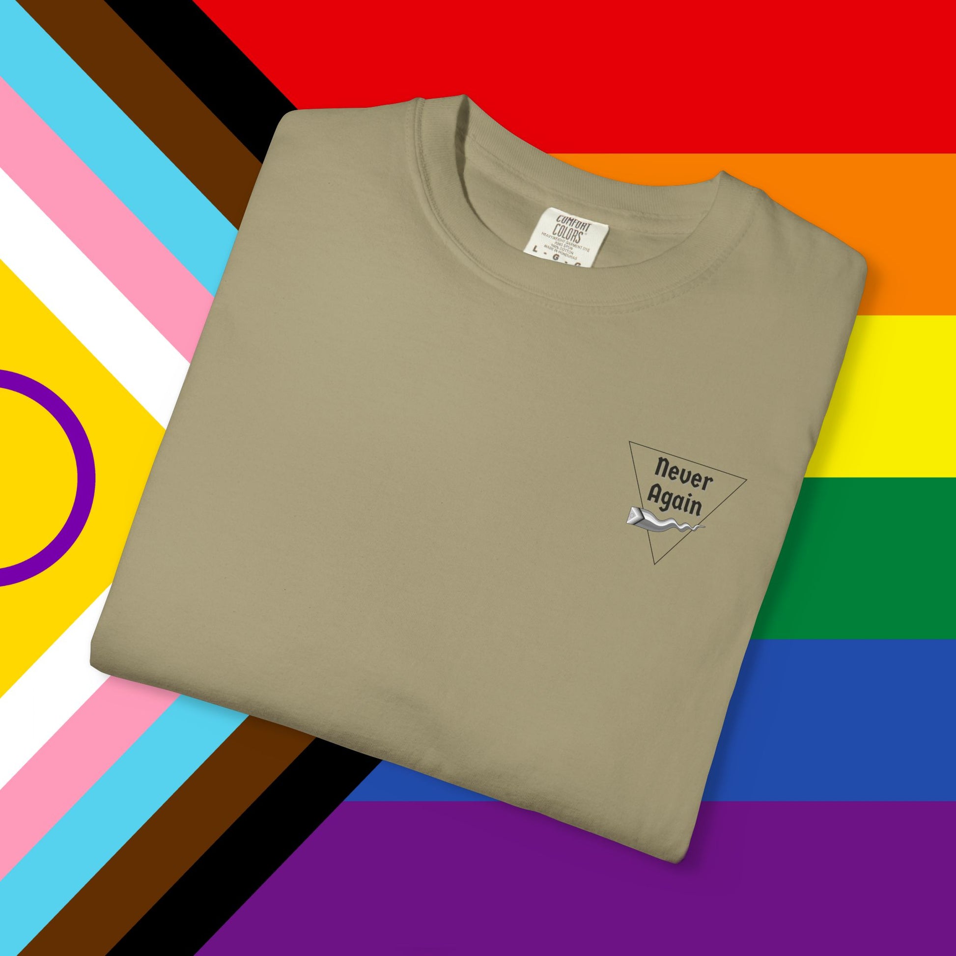 Never Again Garment-Dyed T-shirt