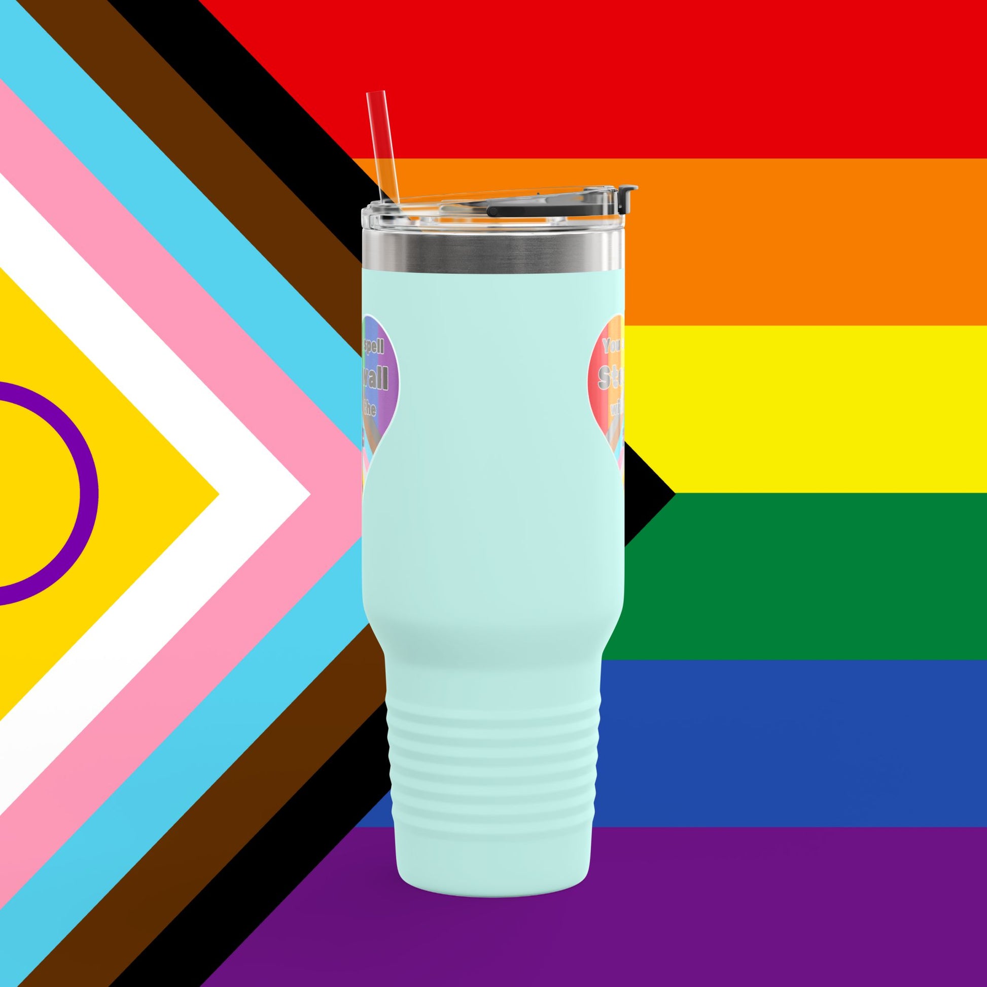 You Can't Spell Stonewall Without The T Insulated Travel Mug - 40oz
