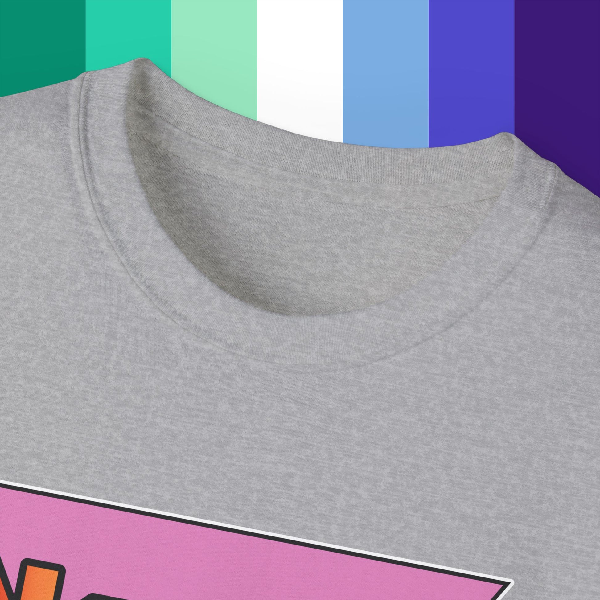 Never Again Bold Letters Ultra Cotton T-Shirt