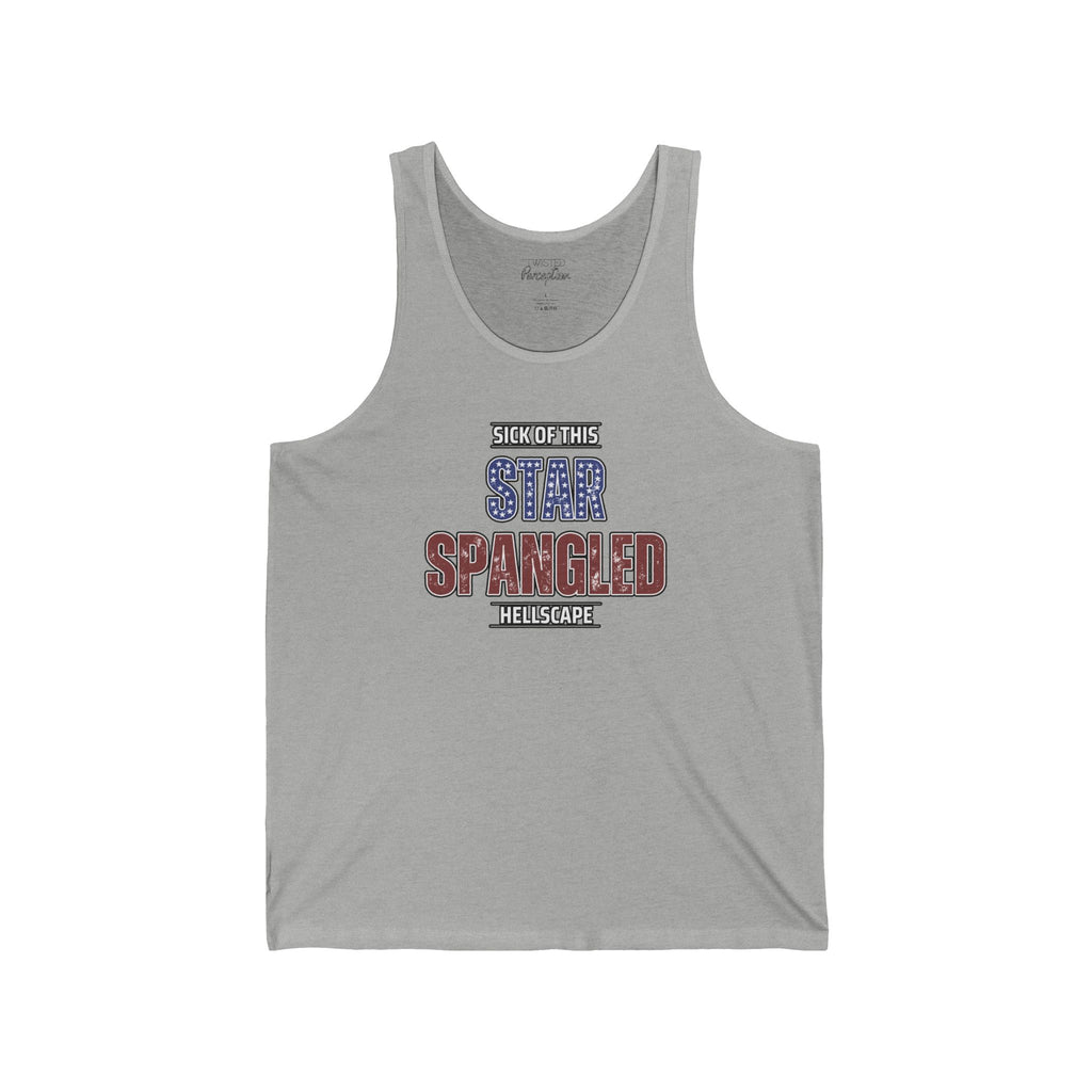 Star Spangled Jersey Tank Top