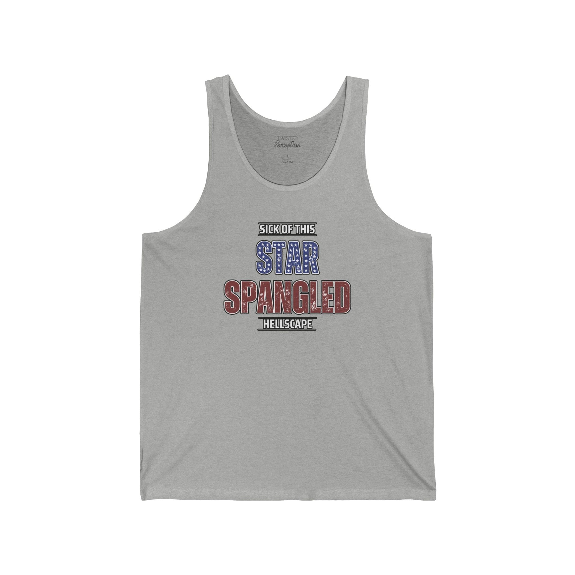Star Spangled Jersey Tank Top