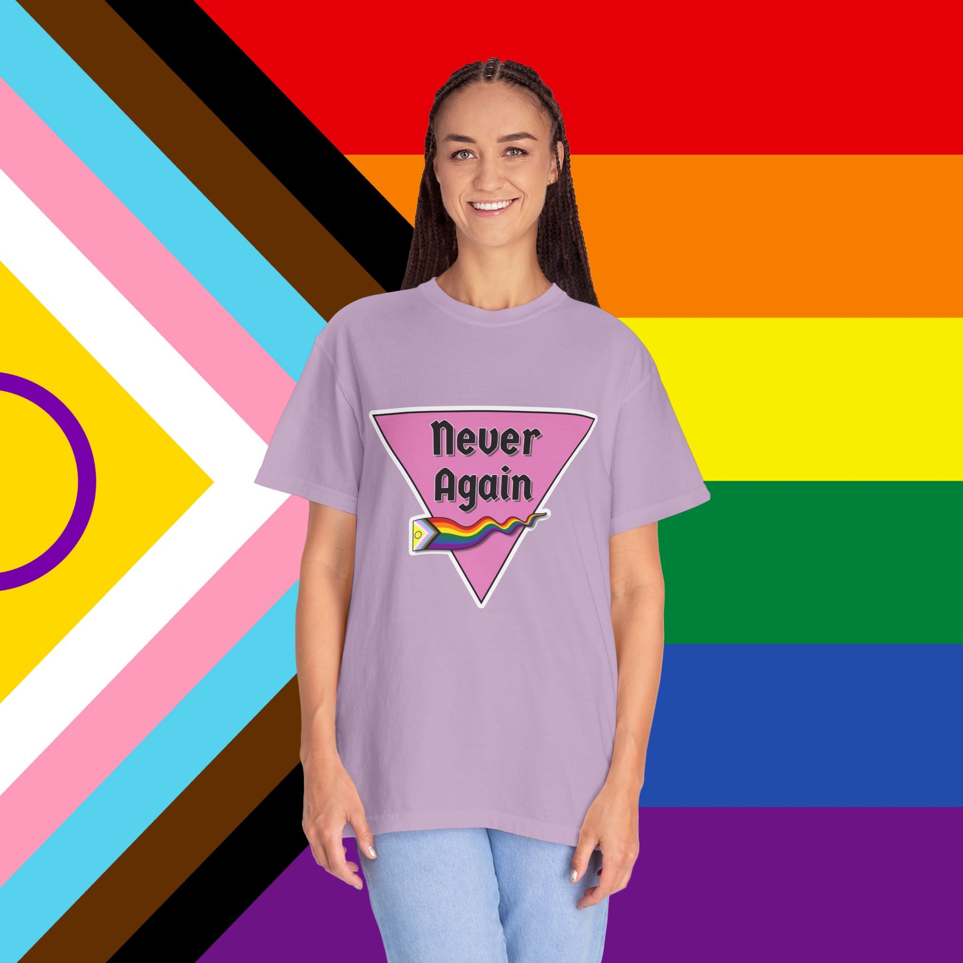 Never Again Garment-Dyed T-shirt
