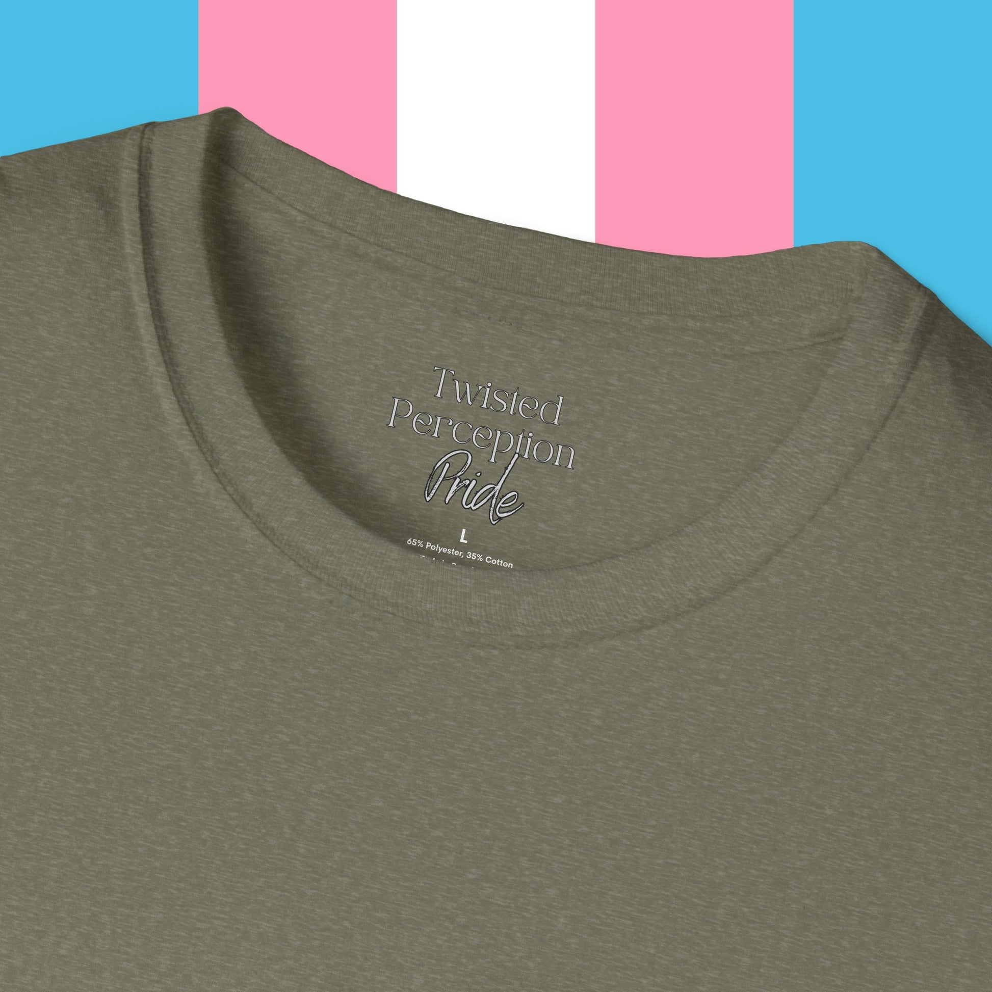 We're Not Going Anywhere Gender Neutral Softstyle Tshirt