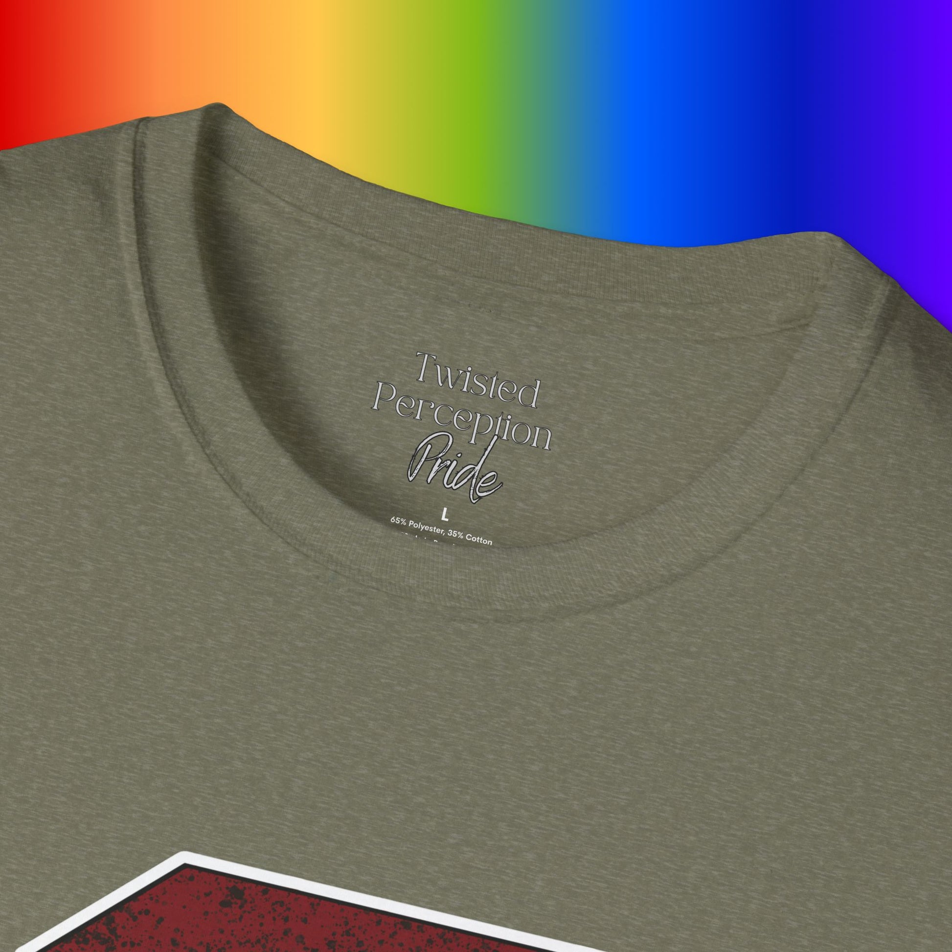 'Remind Them' Stonewall Uprising Rainbow Brick Graphic Tee