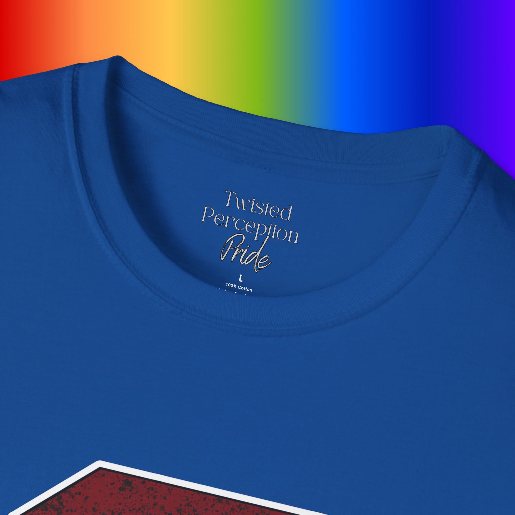 'Remind Them' Stonewall Uprising Rainbow Brick Graphic Tee