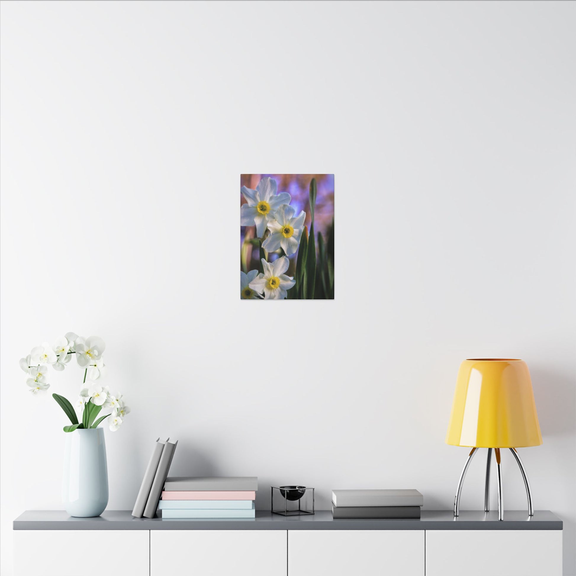 Daffodil Floral Canvas