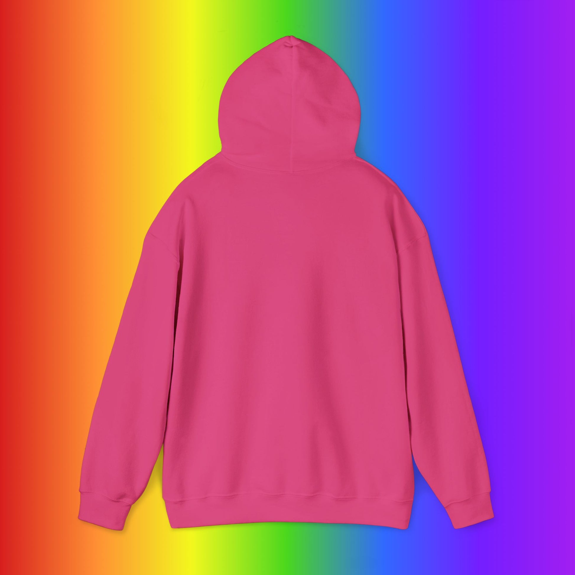 Never Again Bold Letters Heavy Blend Hoodie