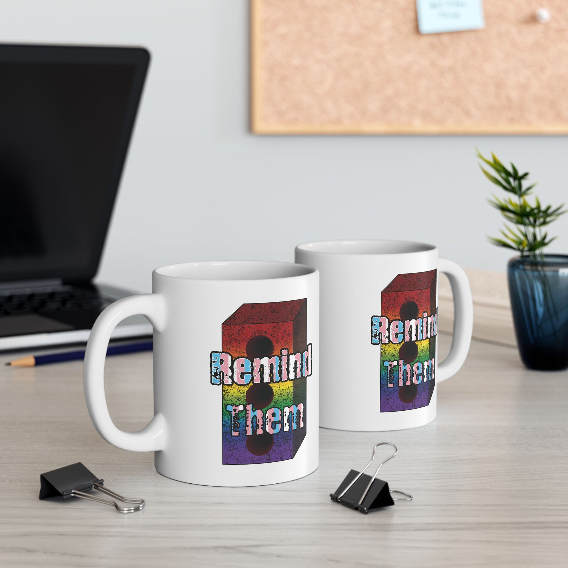 Remind Them Stonewall Tribute Pride Mug, 11oz