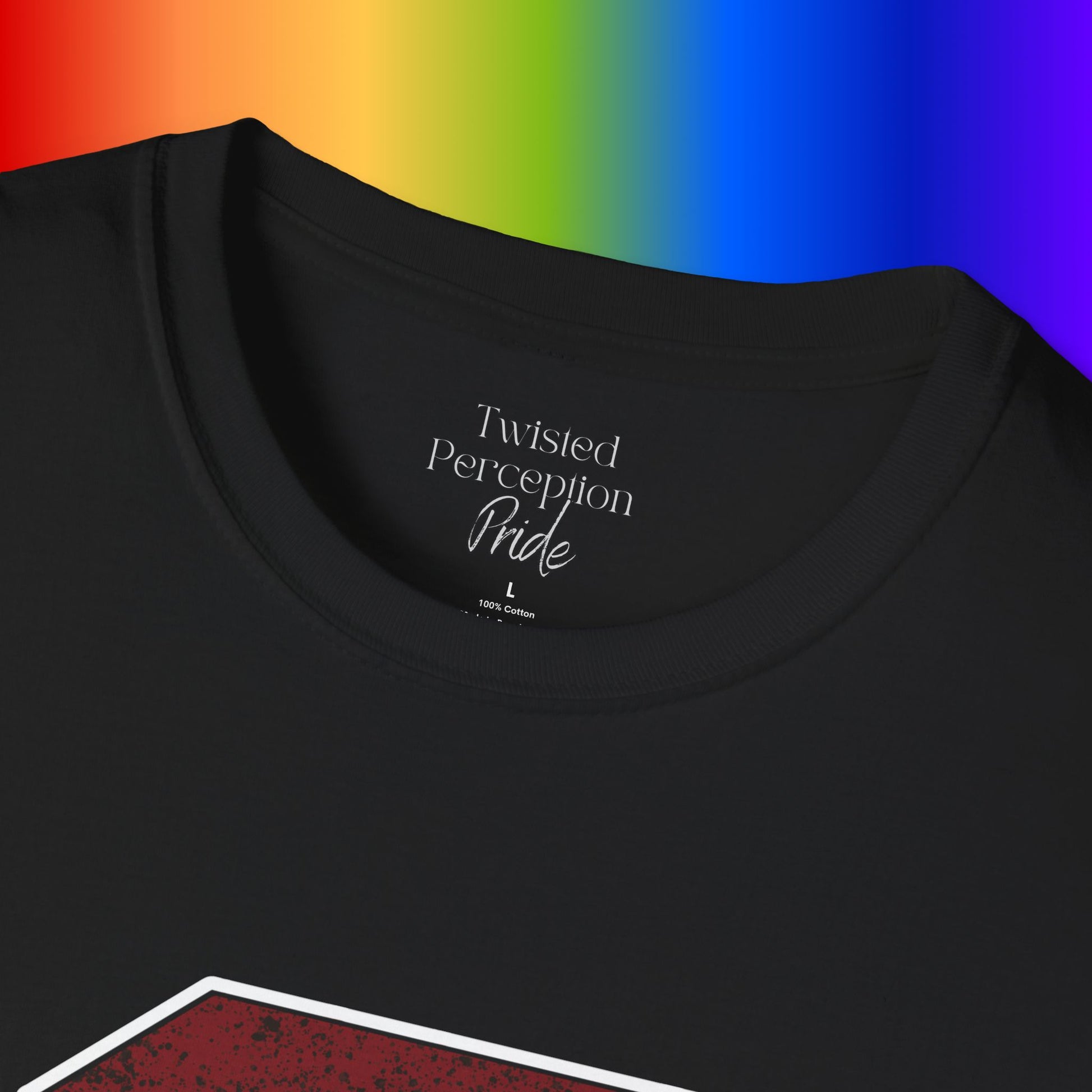 'Remind Them' Stonewall Uprising Rainbow Brick Graphic Tee