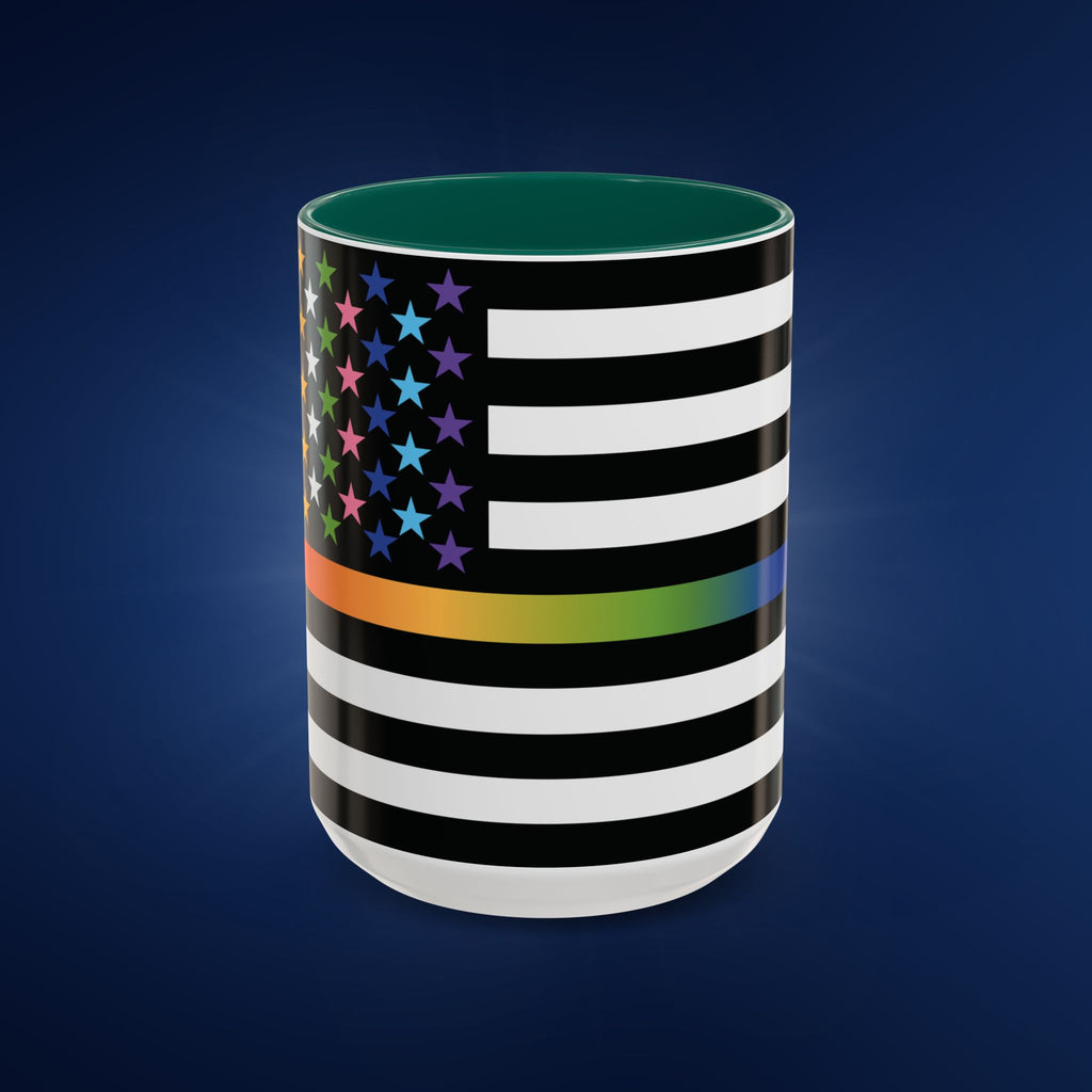Thin Queer Line Colorful Mug, 11&15oz