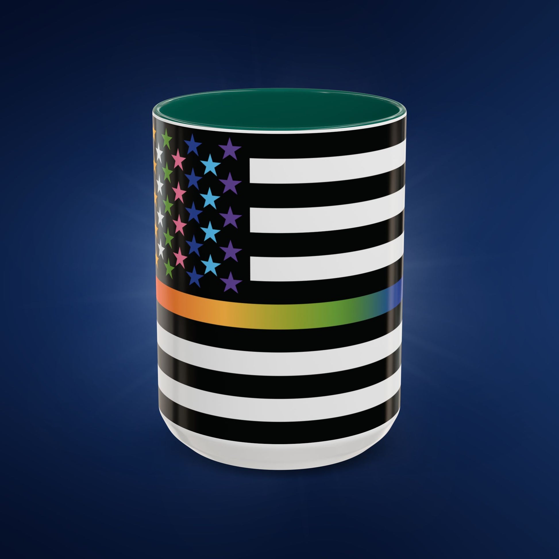 Thin Queer Line Colorful Mug, 11&15oz