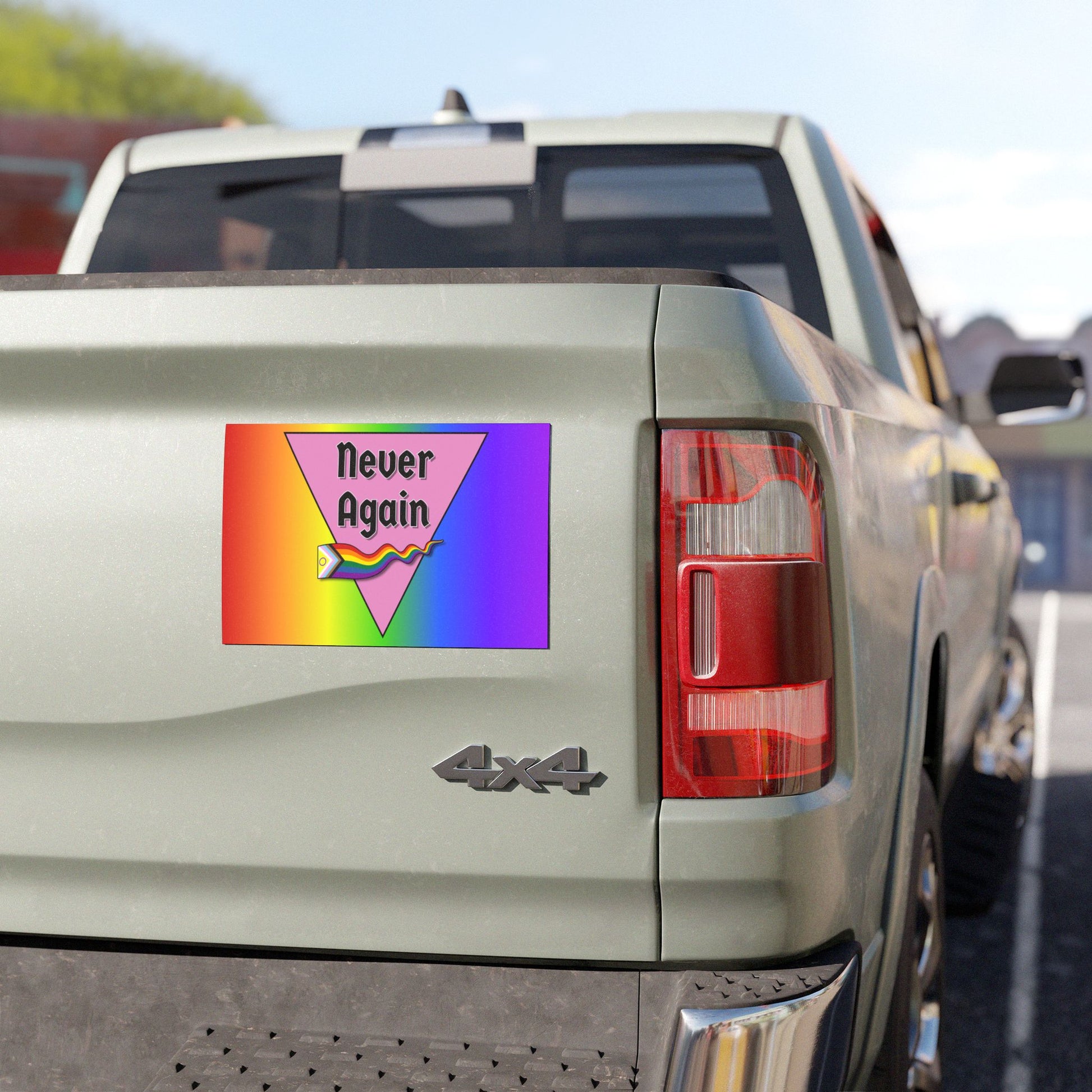 Never Again Pride Car Magnets