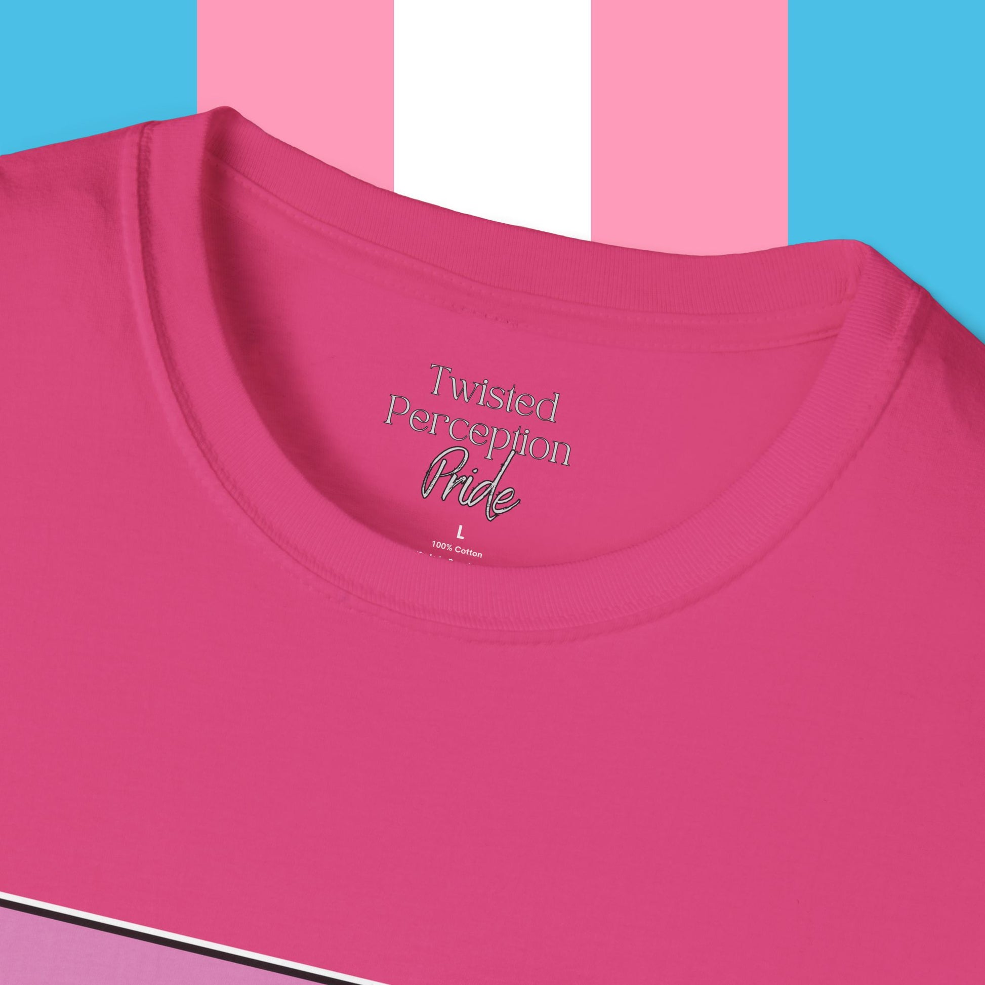 Never Again Bold Letters Gender Neutral Softstyle T-Shirt