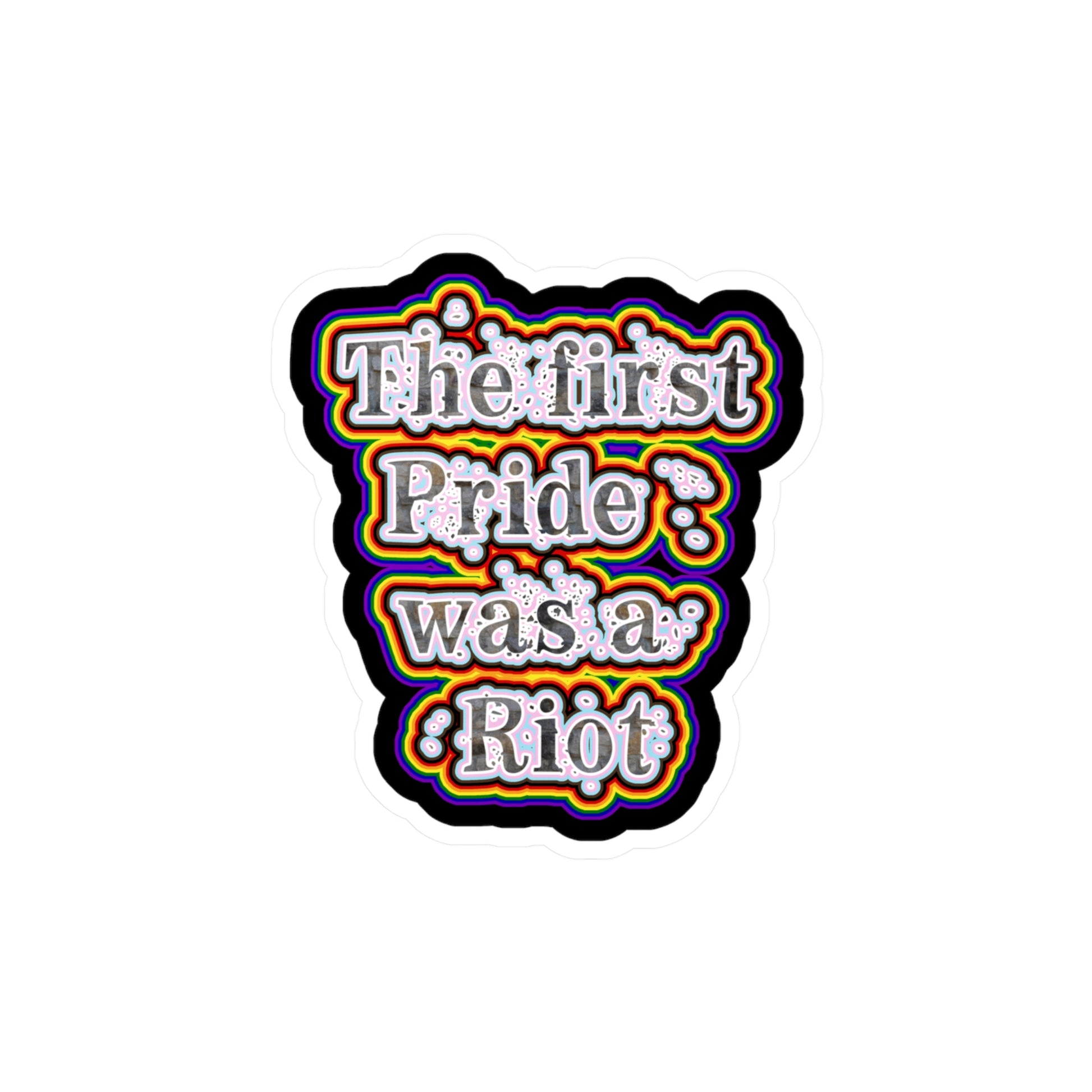 First Pride Vinyl Decals