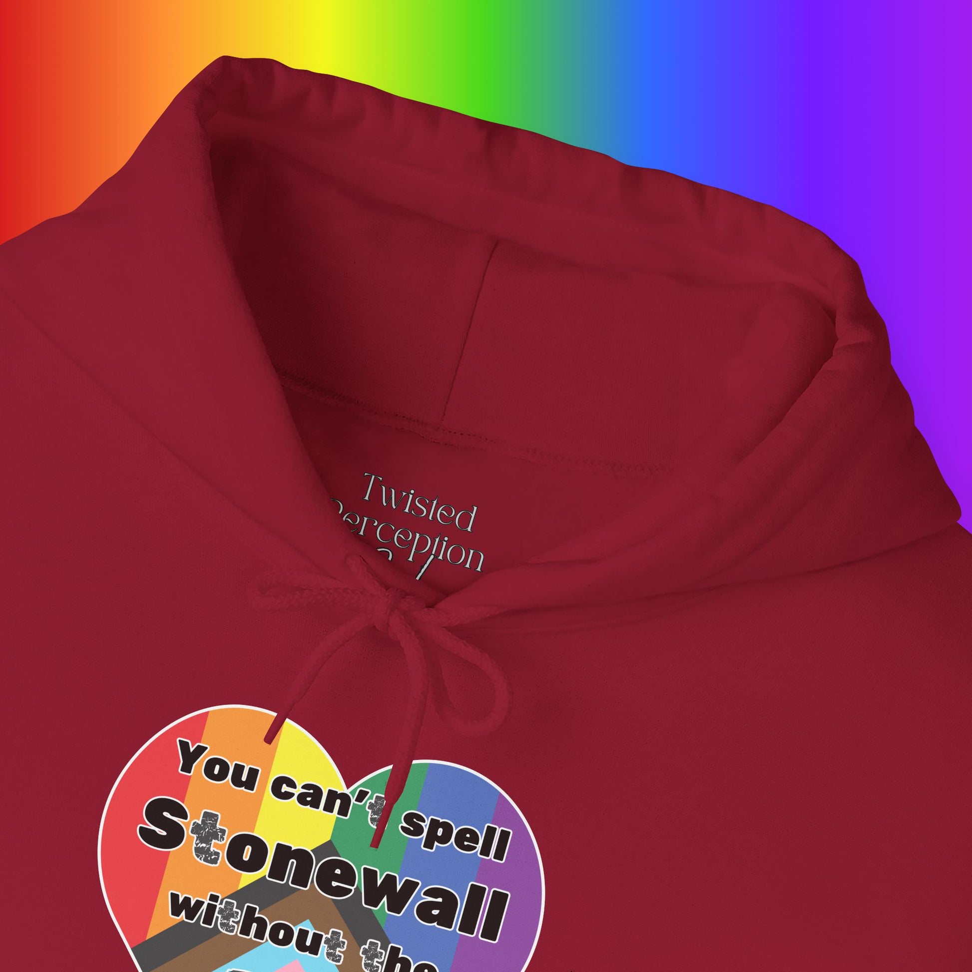 Stonewall Tribute Heavy Blend Hoodie