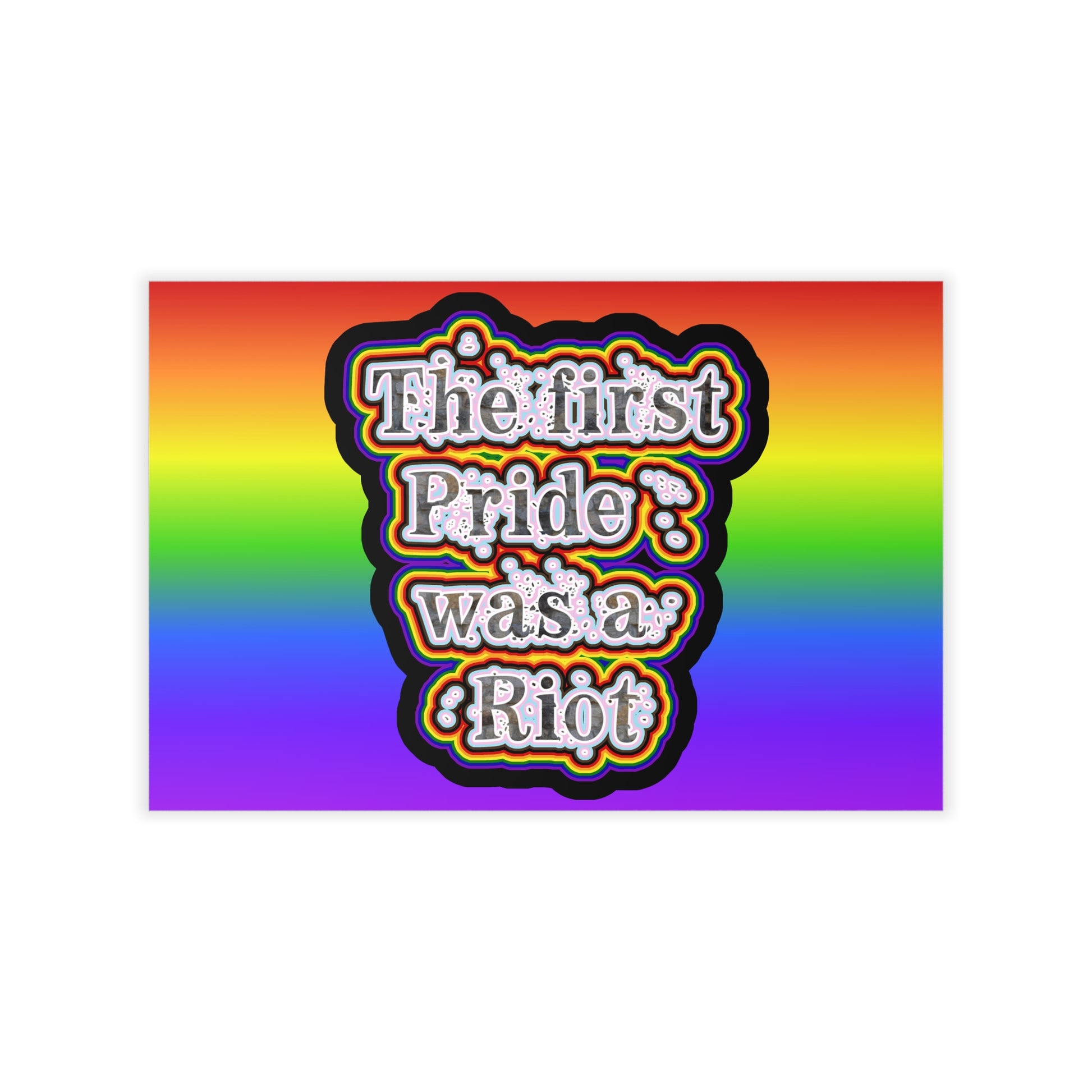 First Pride Wall Decals