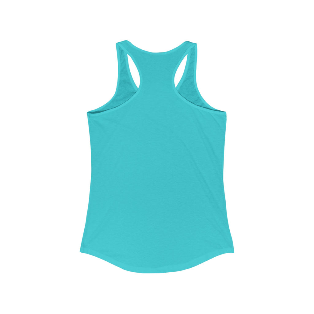 Thin Queer Line American Flag Fem Racerback Tank Top