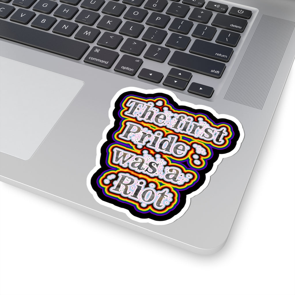 First Pride Riot Kiss Cut Stickers
