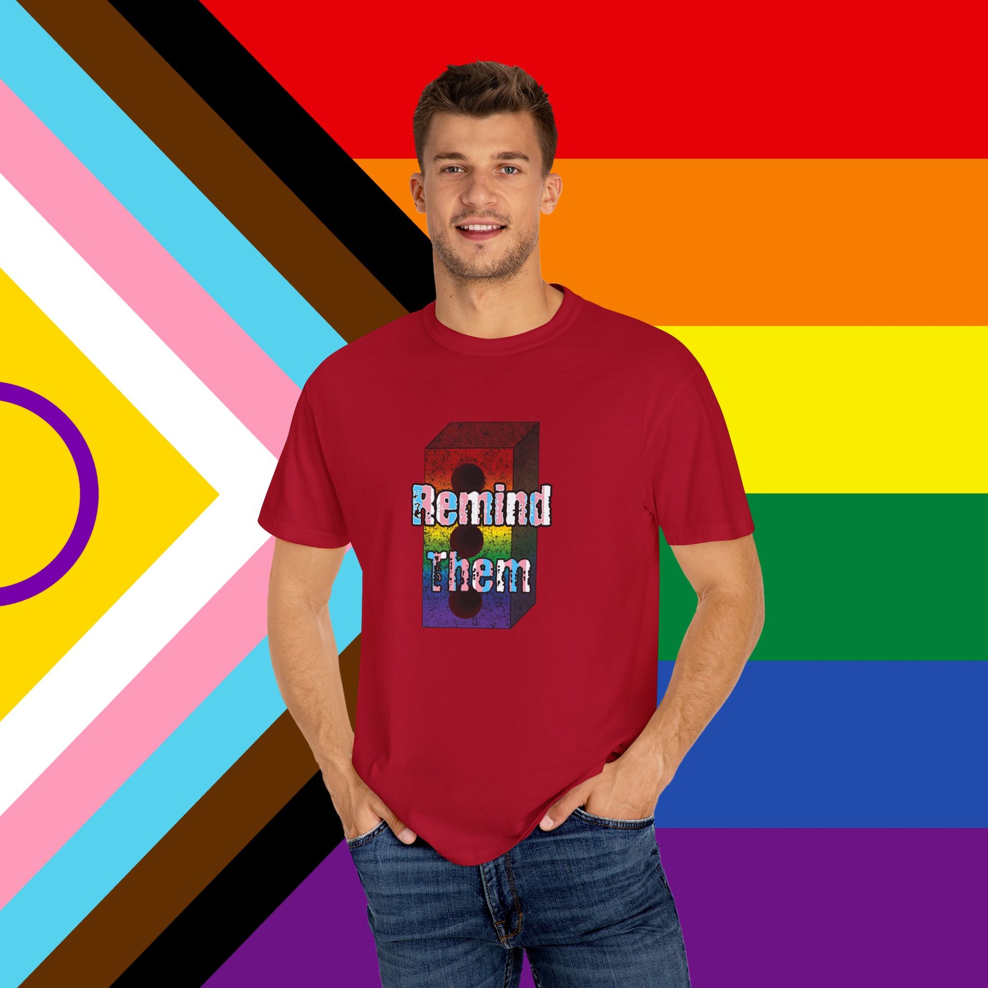 Remind Them Garment-Dyed T-shirt