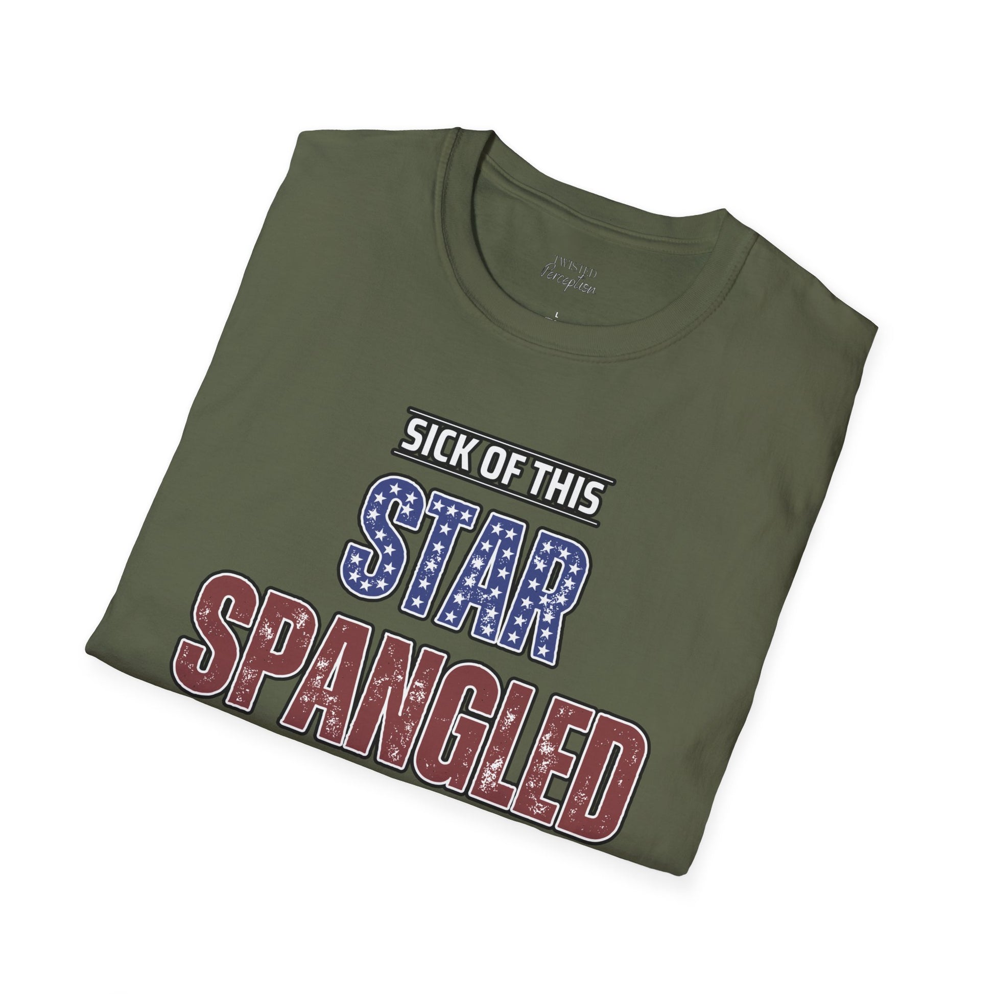 Star Spangled Hellscape Softstyle T-Shirt