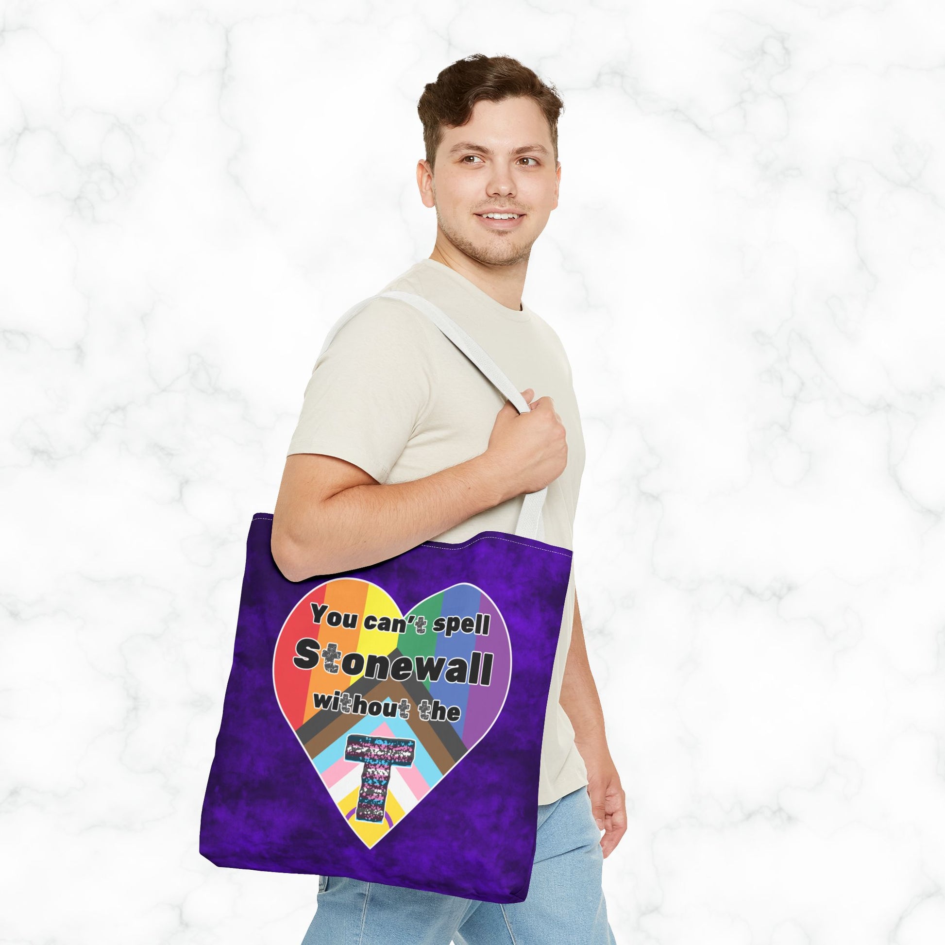 Transgender Inclusion Pride Tote Bag