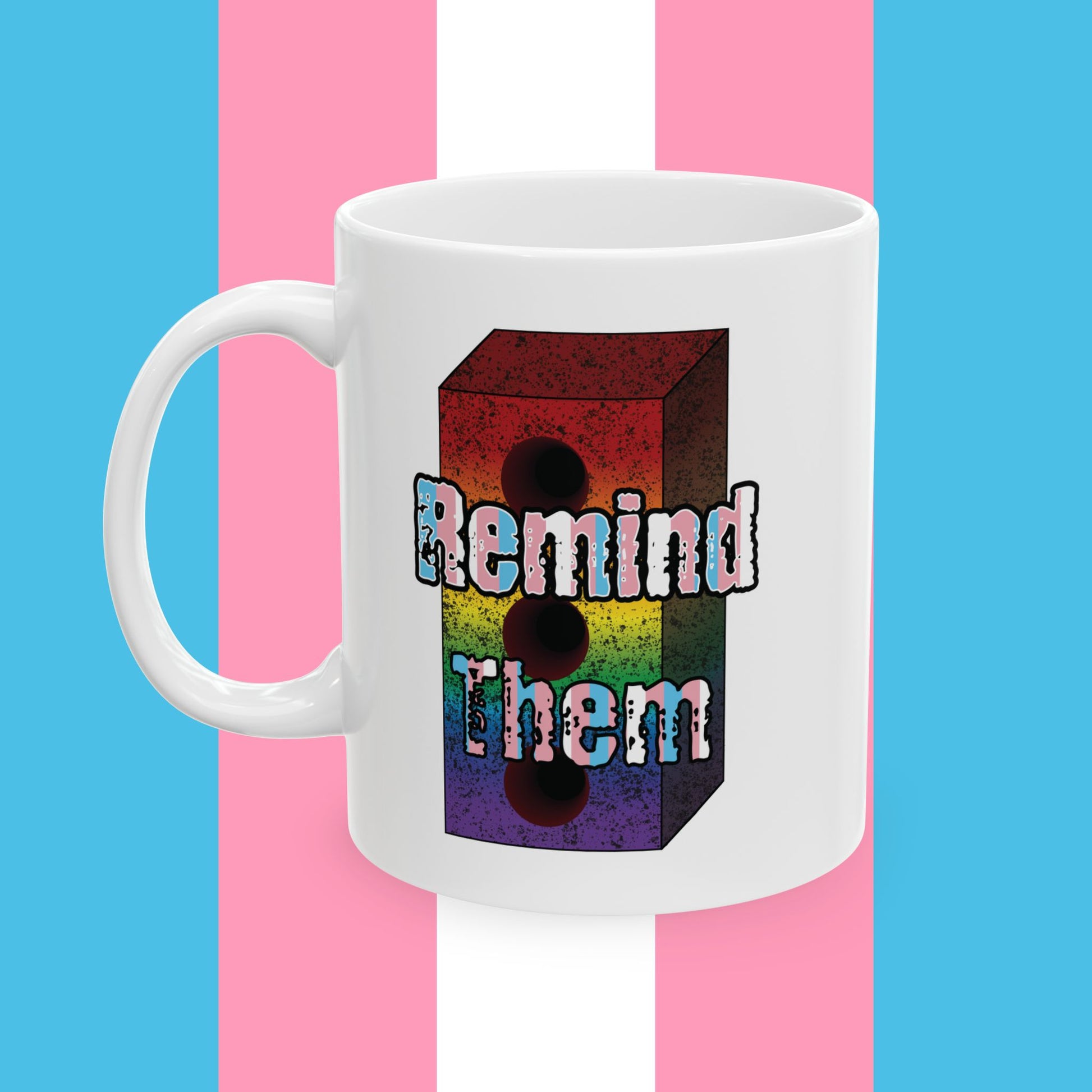 Remind Them Stonewall Tribute Pride Mug, 11oz