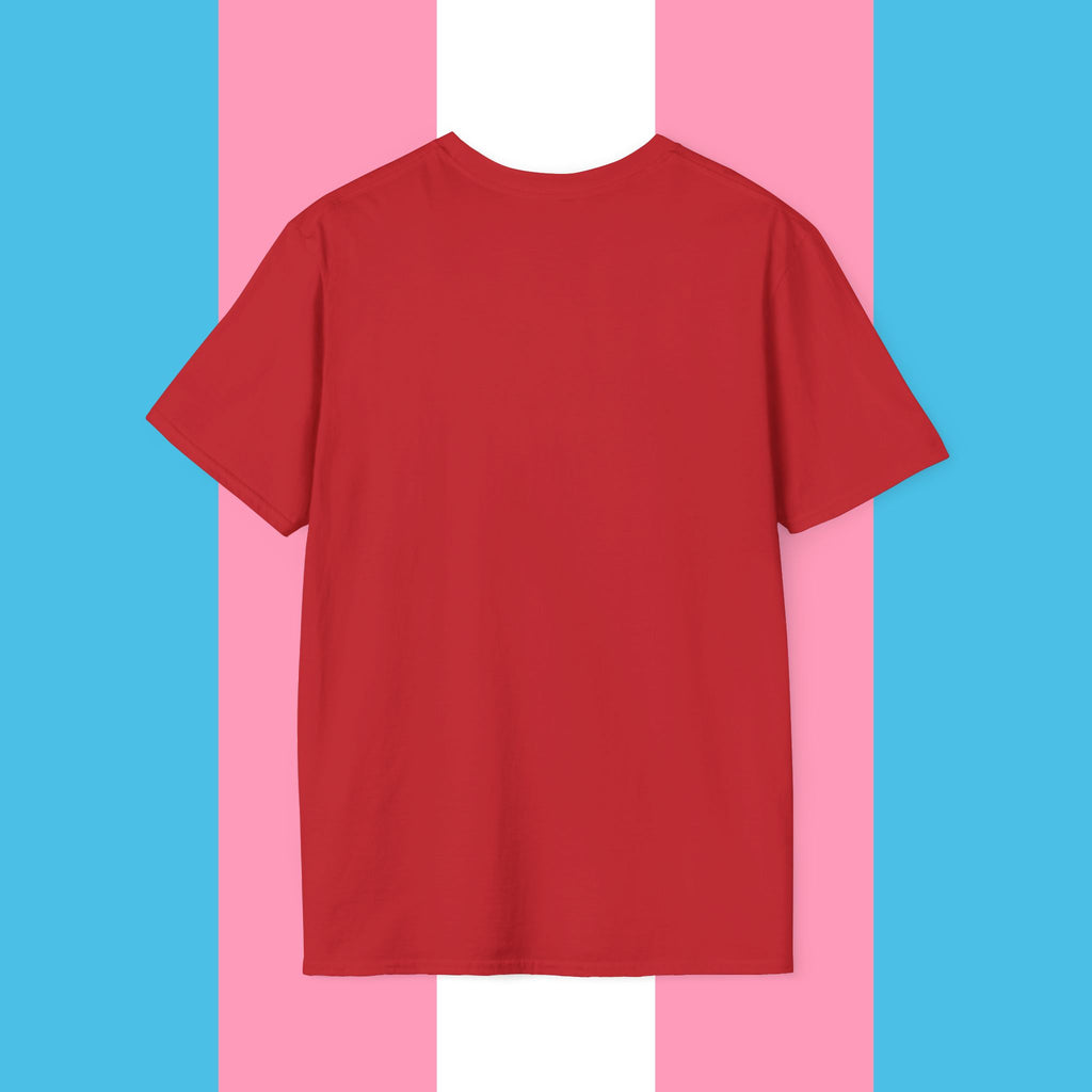 Never Again Bold Letters Gender Neutral Softstyle T-Shirt