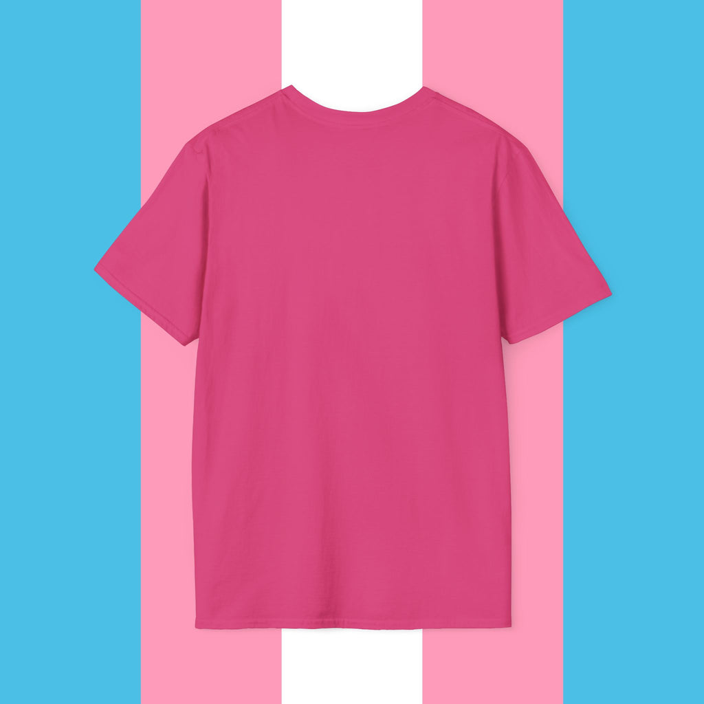 Never Again Bold Letters Gender Neutral Softstyle T-Shirt