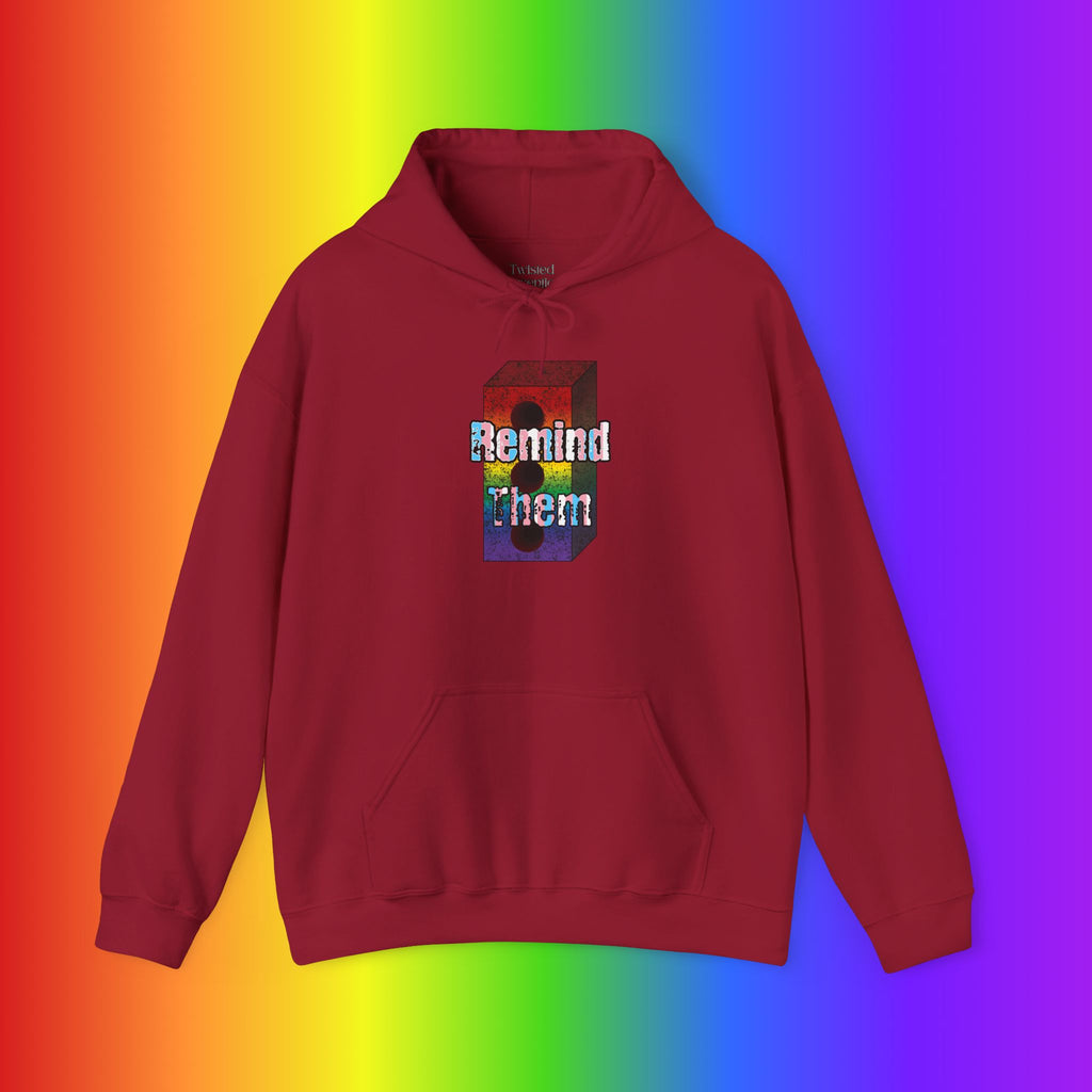 Remind Them Stonewall Brick Heavy Blend Hoodie