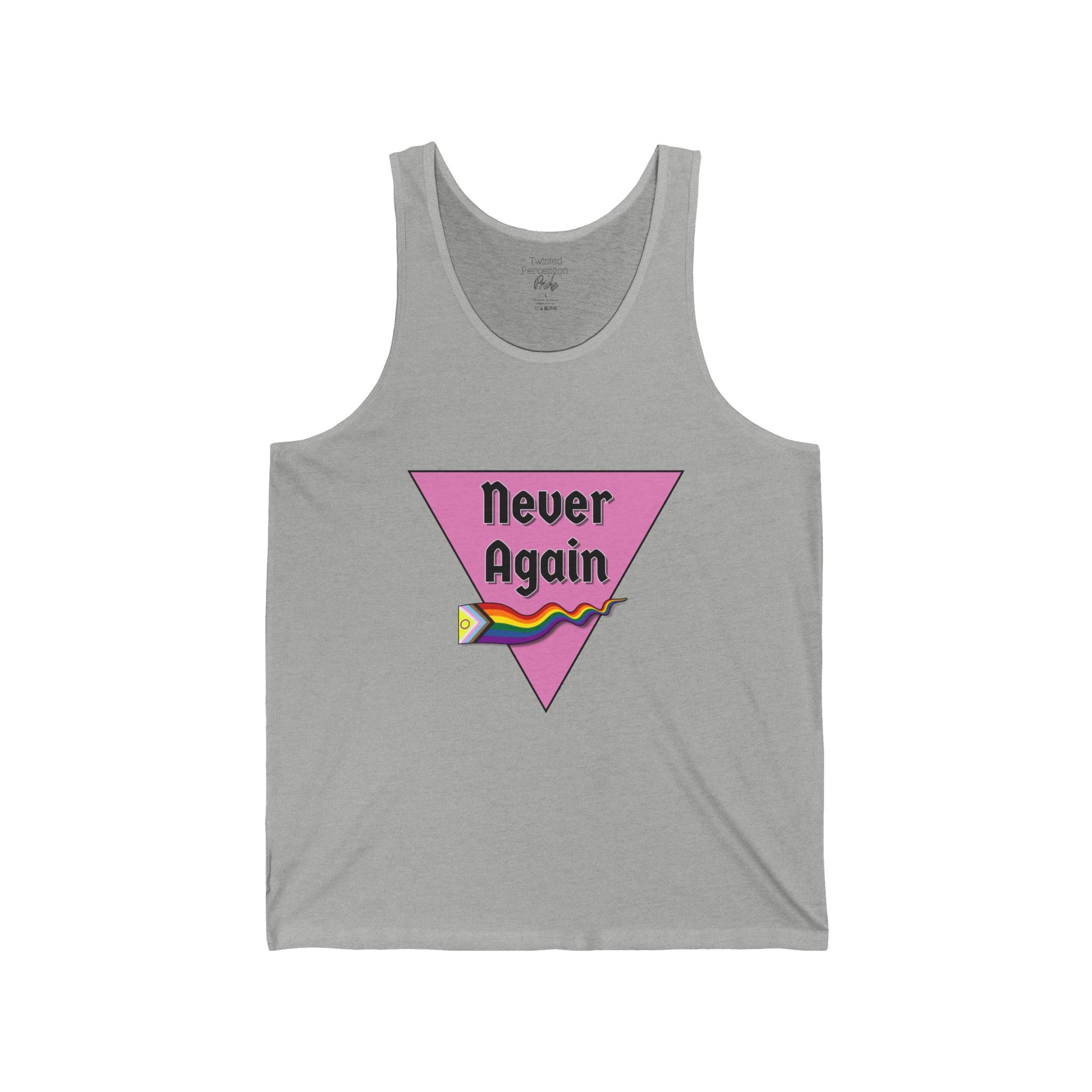 Never Again Pride Jersey Tank