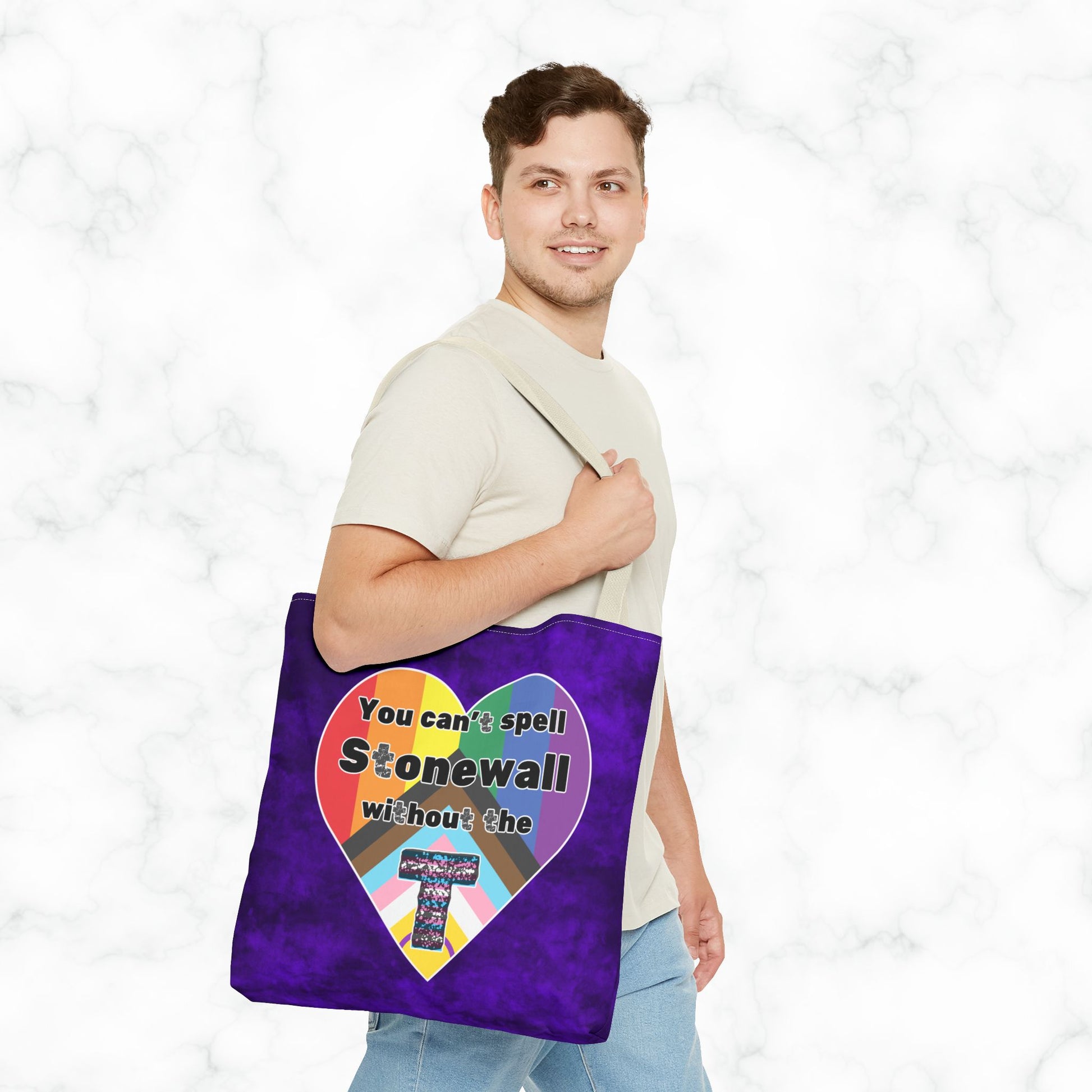 Transgender Inclusion Pride Tote Bag