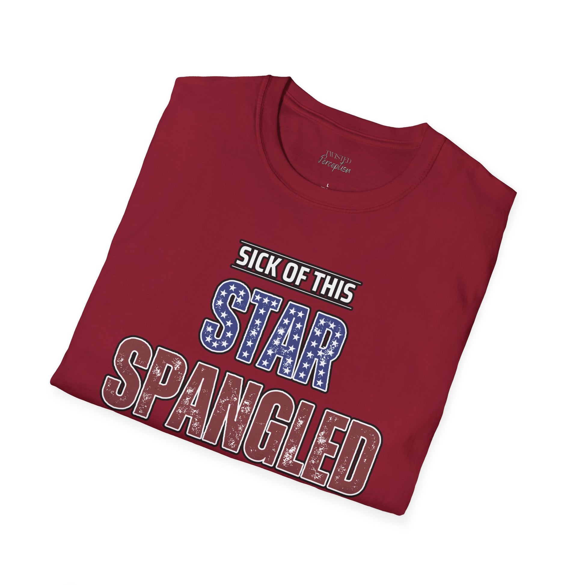 Star Spangled Hellscape Softstyle T-Shirt