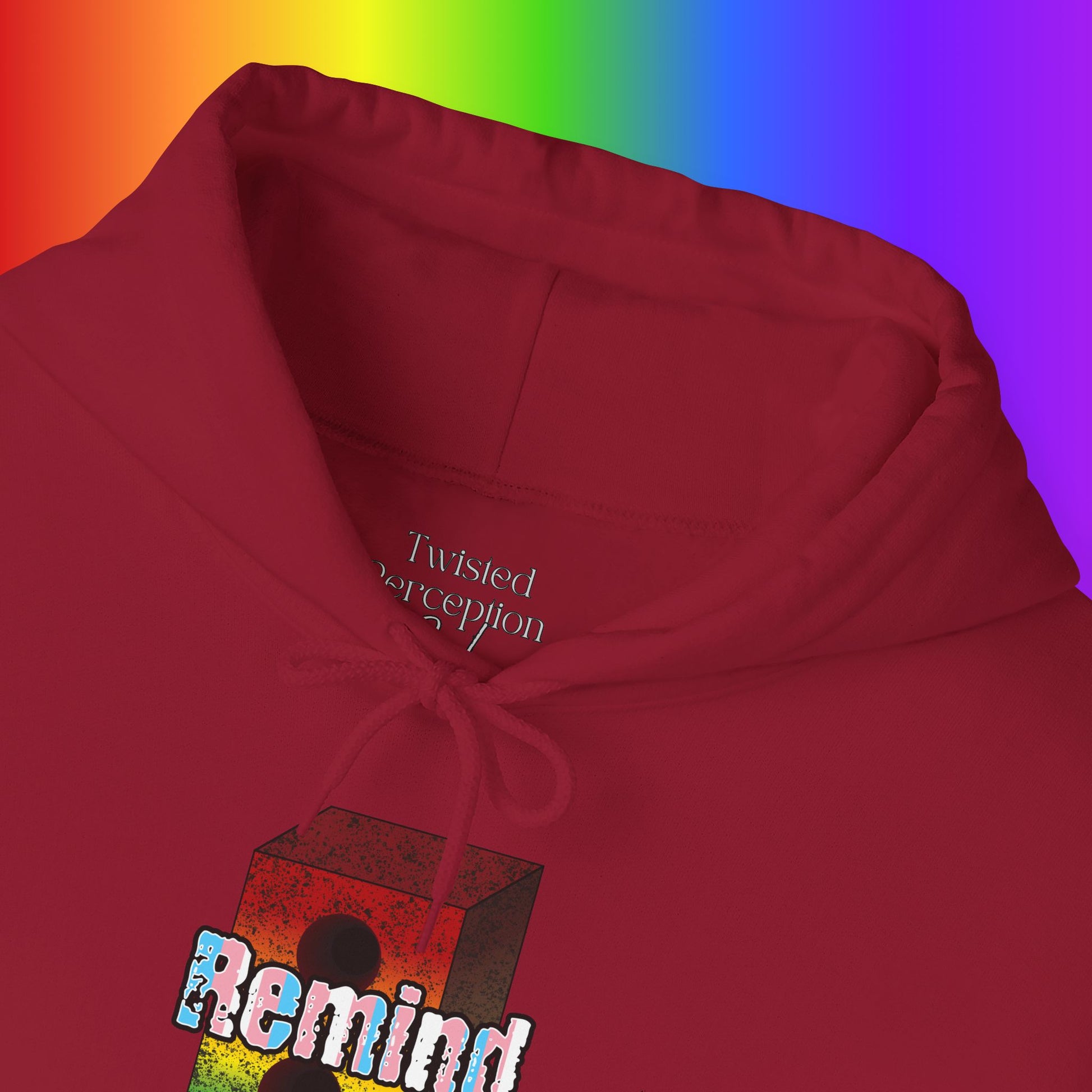 Remind Them Stonewall Brick Heavy Blend Hoodie