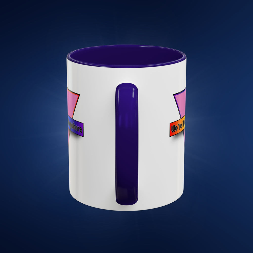 We’re Not Going Anywhere Colorful Pride Mug