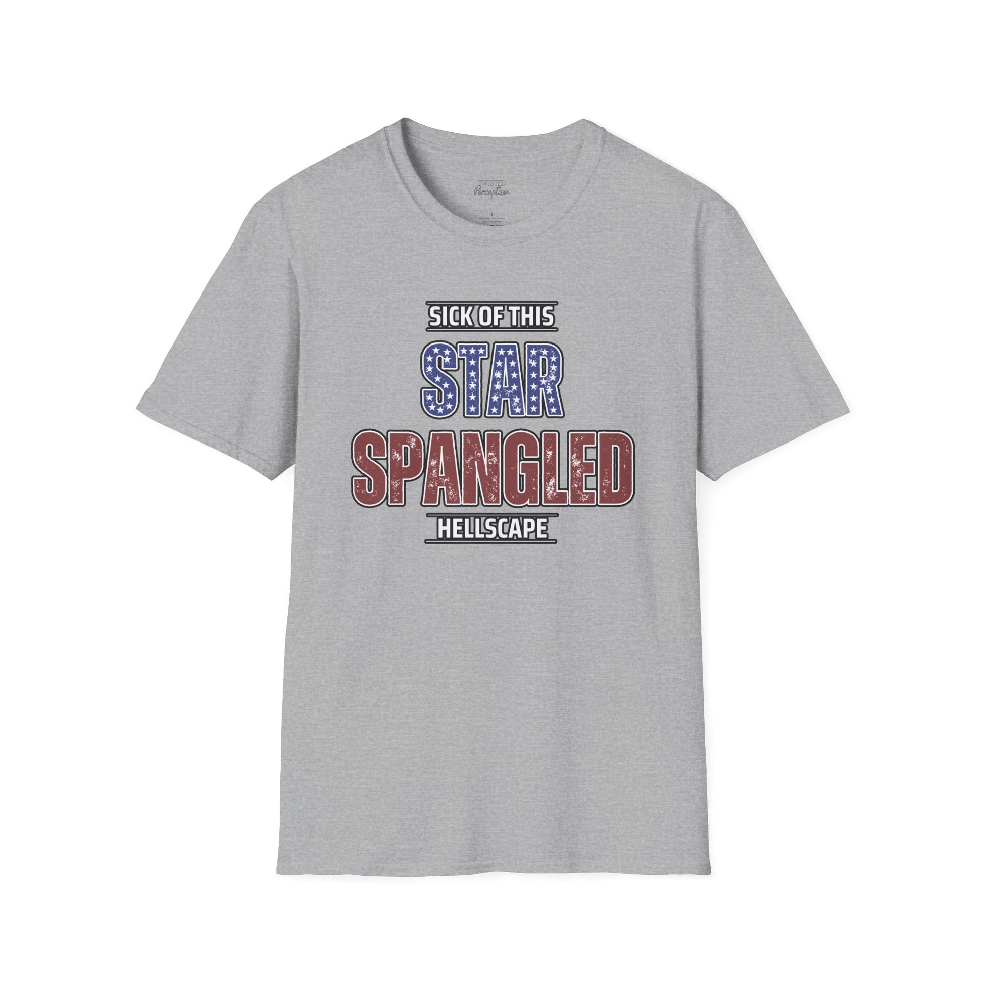 Star Spangled Hellscape Softstyle T-Shirt