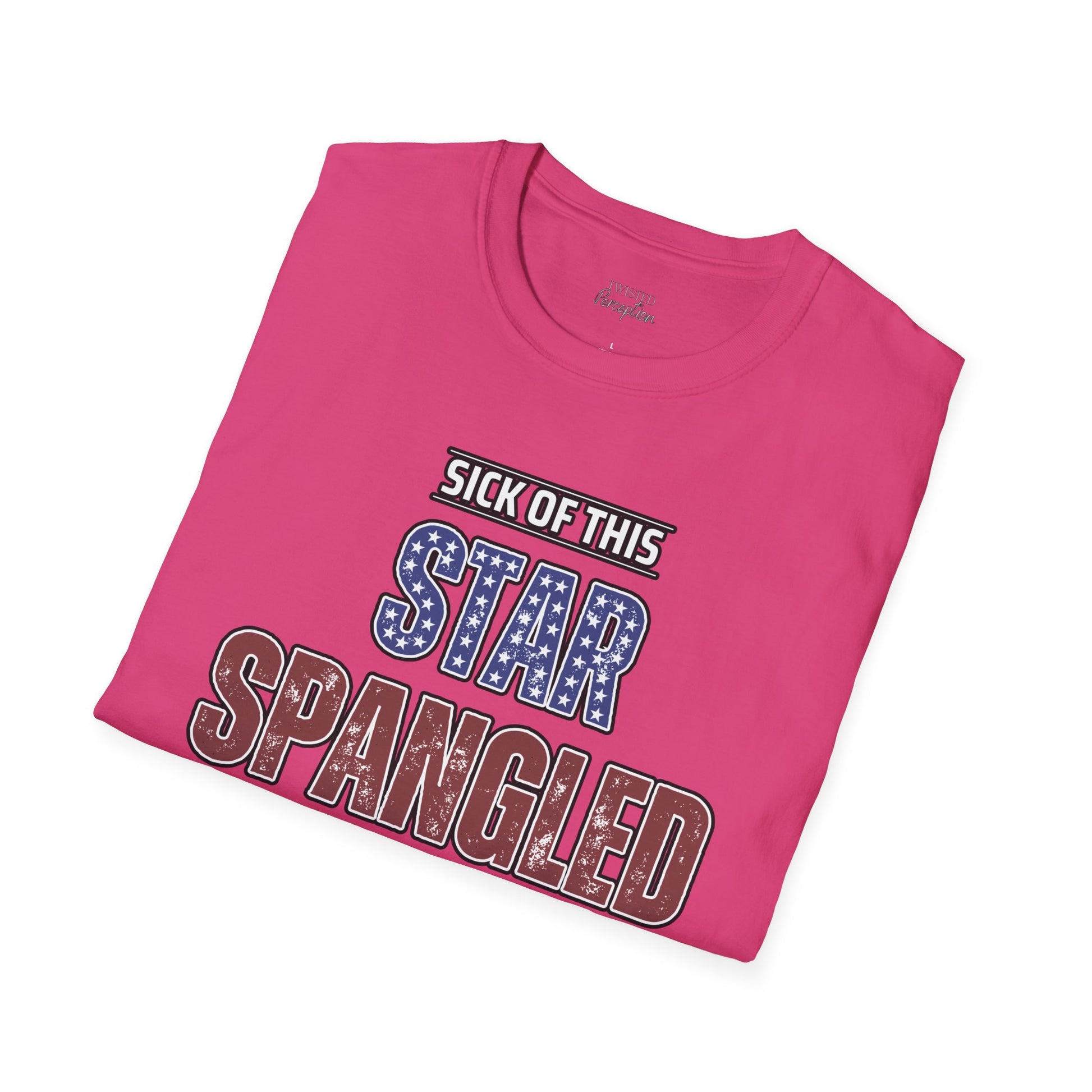Star Spangled Hellscape Softstyle T-Shirt