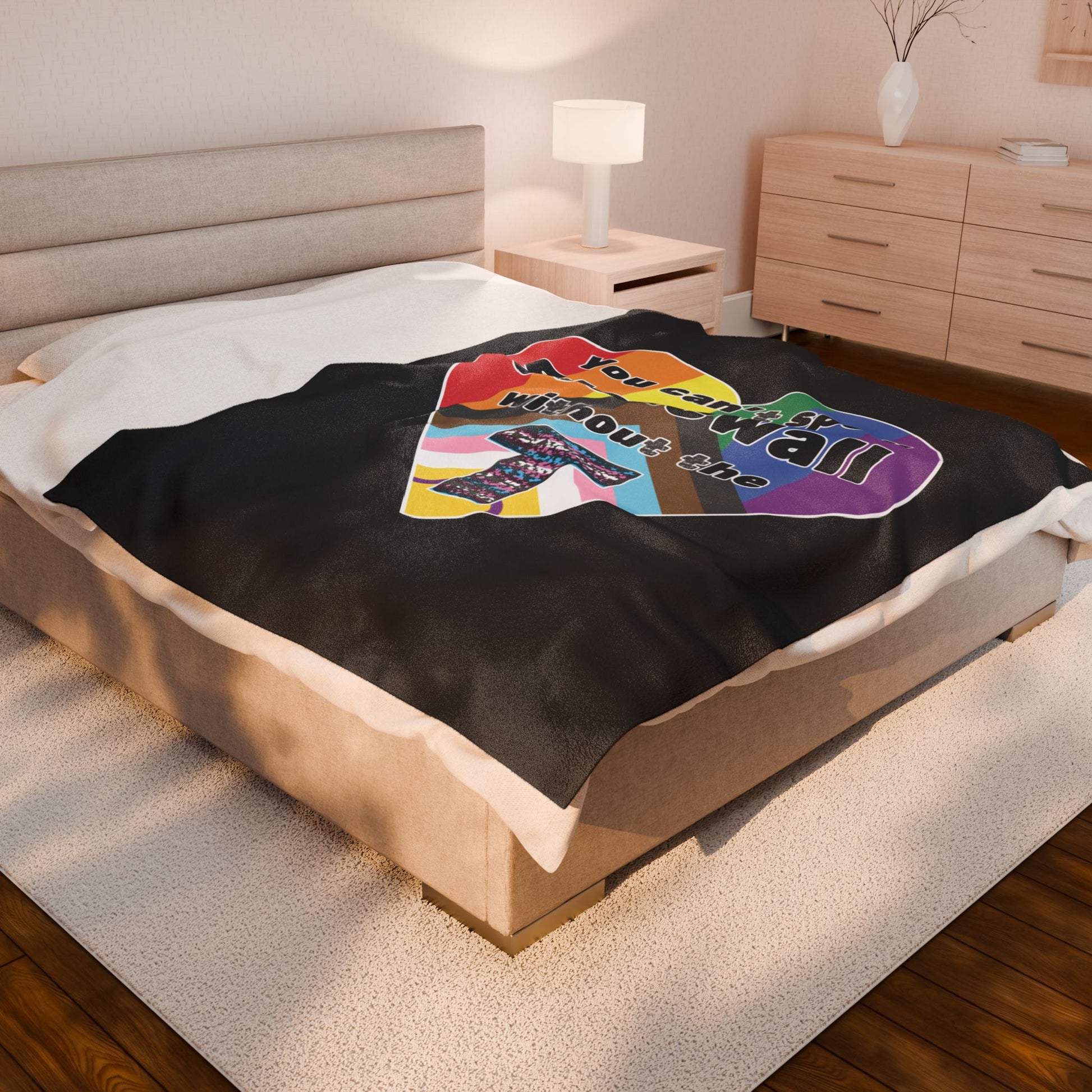 You Can't Spell Stonewall Without The TVelveteen Plush Blanket