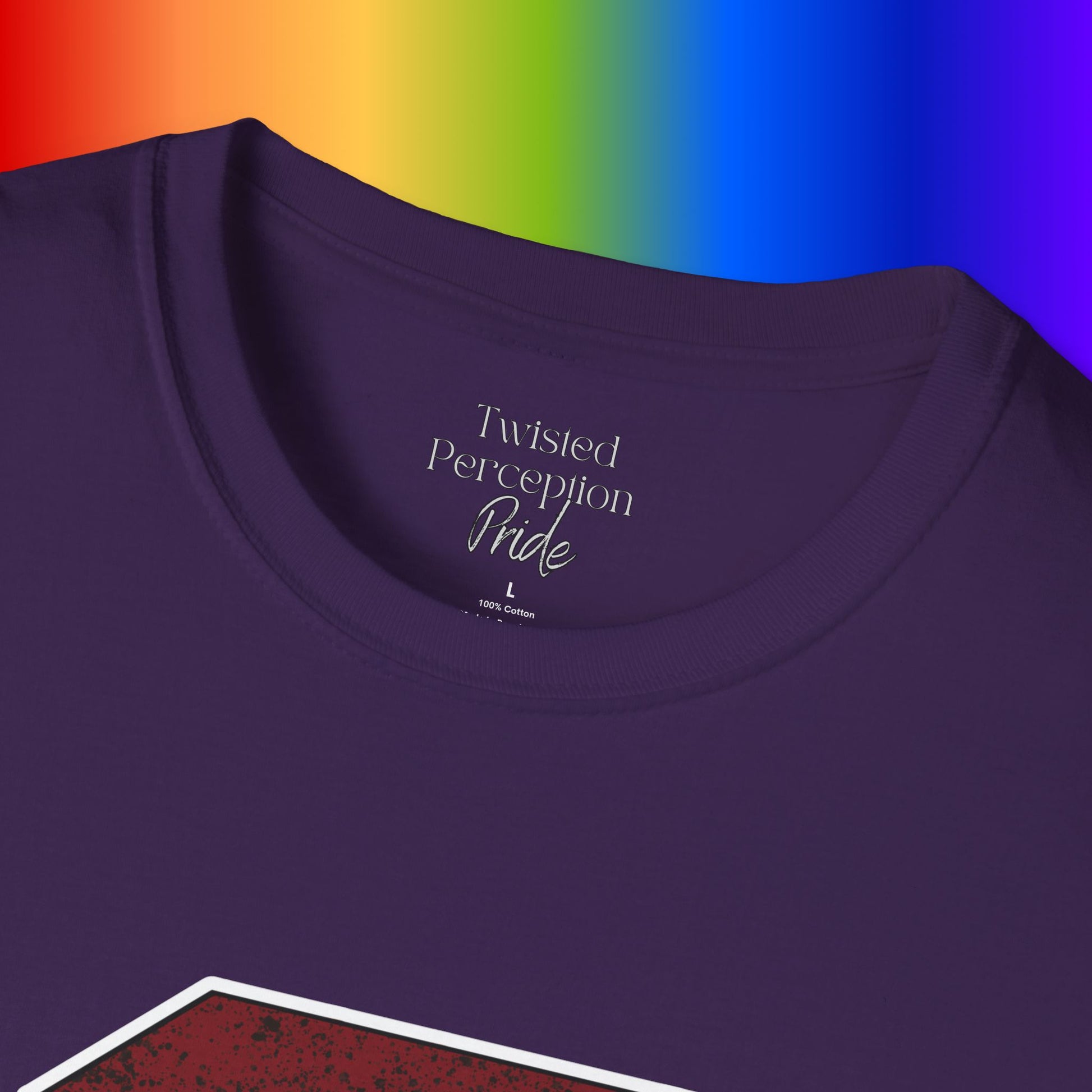 'Remind Them' Stonewall Uprising Rainbow Brick Graphic Tee