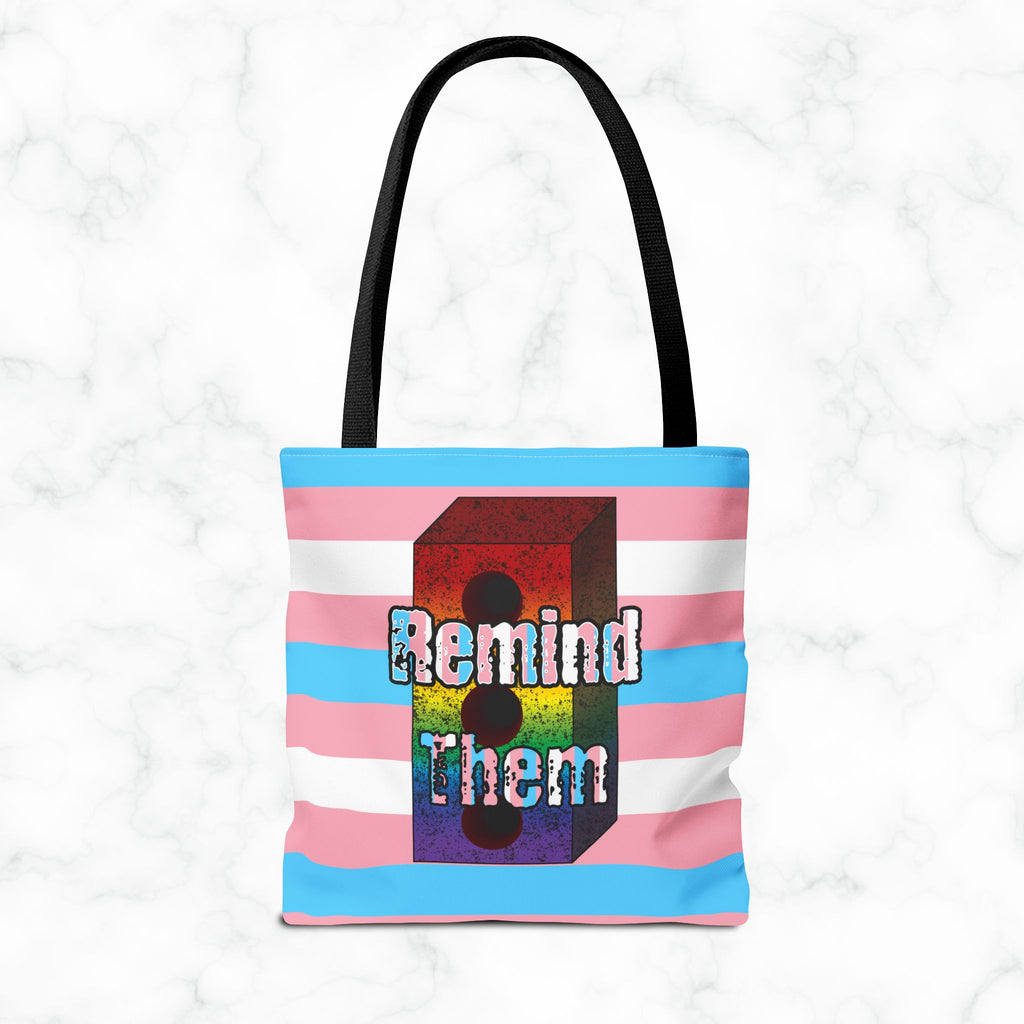 Remind Them Stonewall Brick Tote Bag