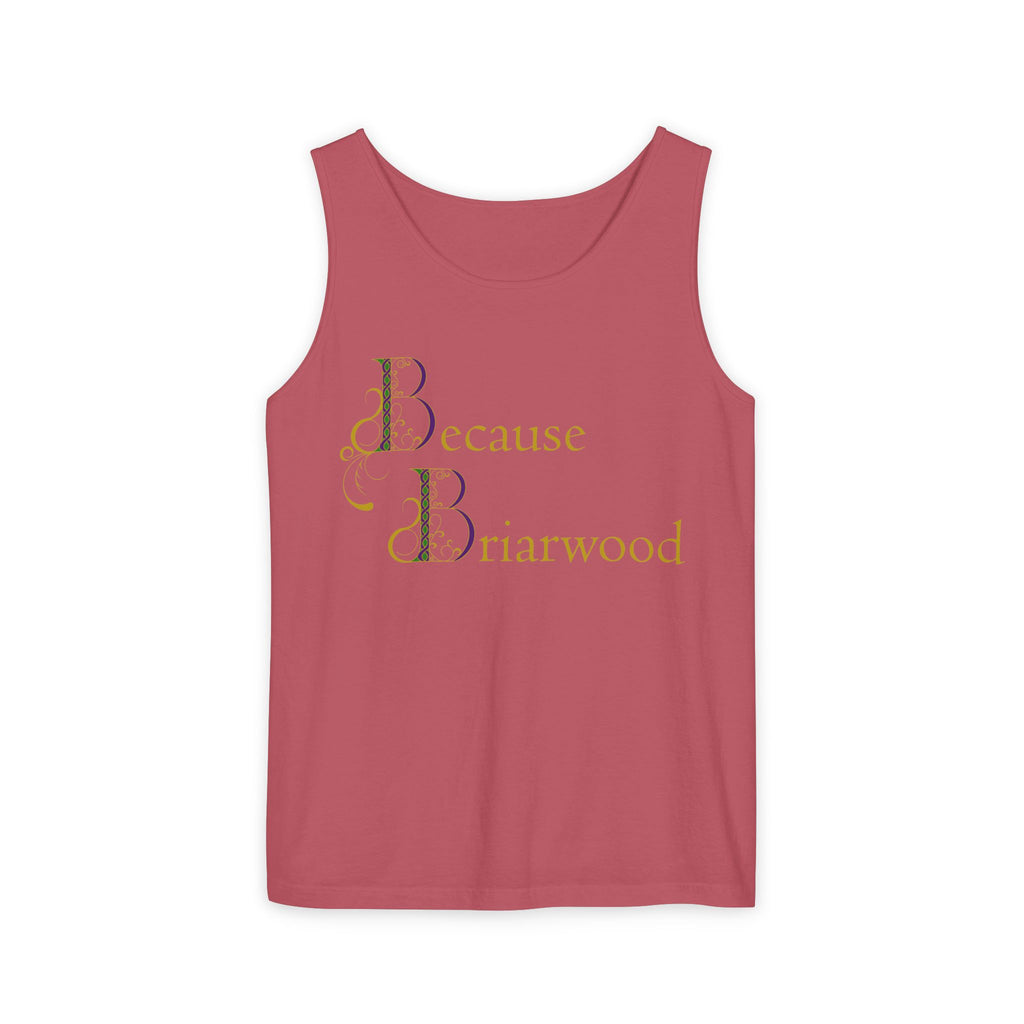 Because Briarwood Garment-Dyed Tank Top