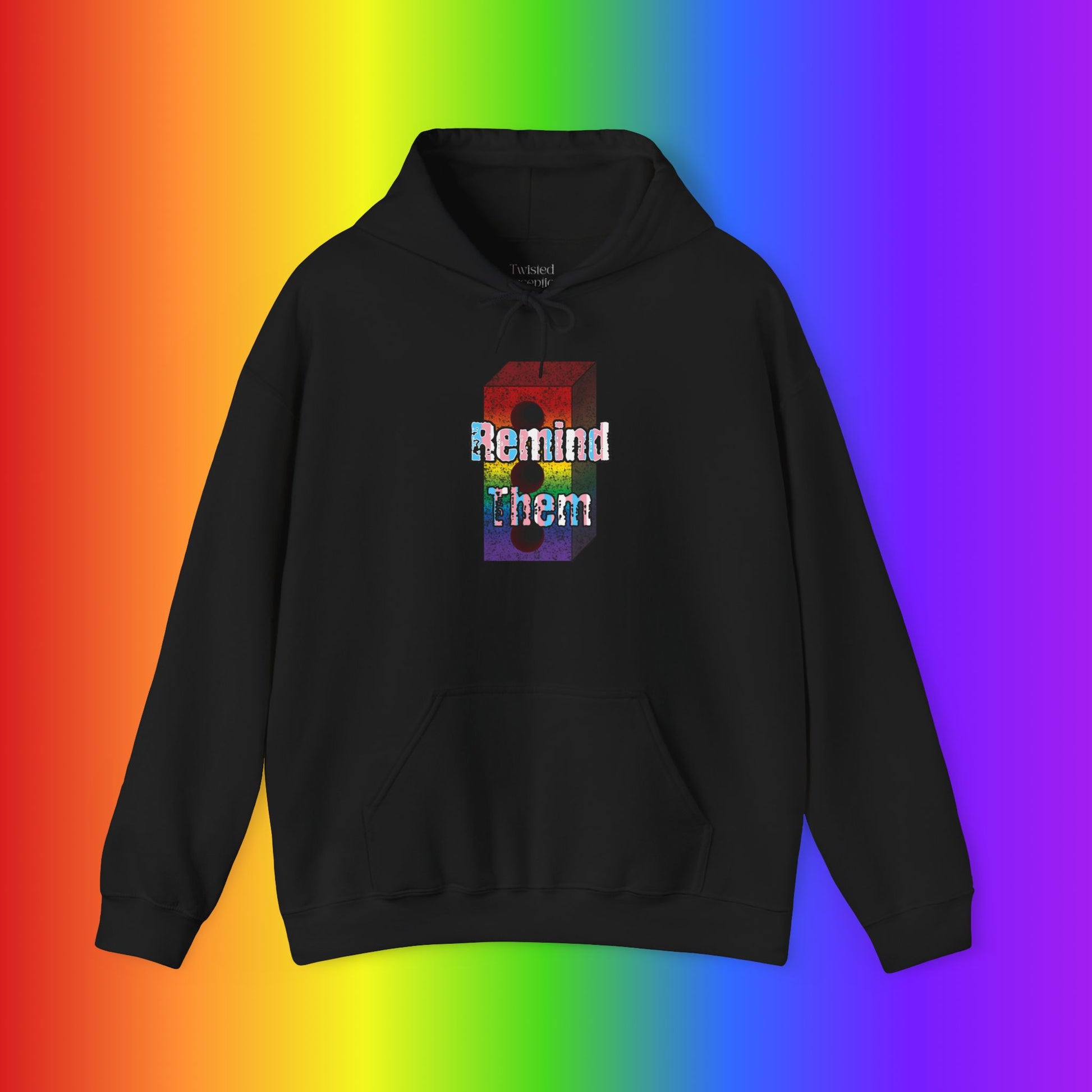 Remind Them Stonewall Brick Heavy Blend Hoodie
