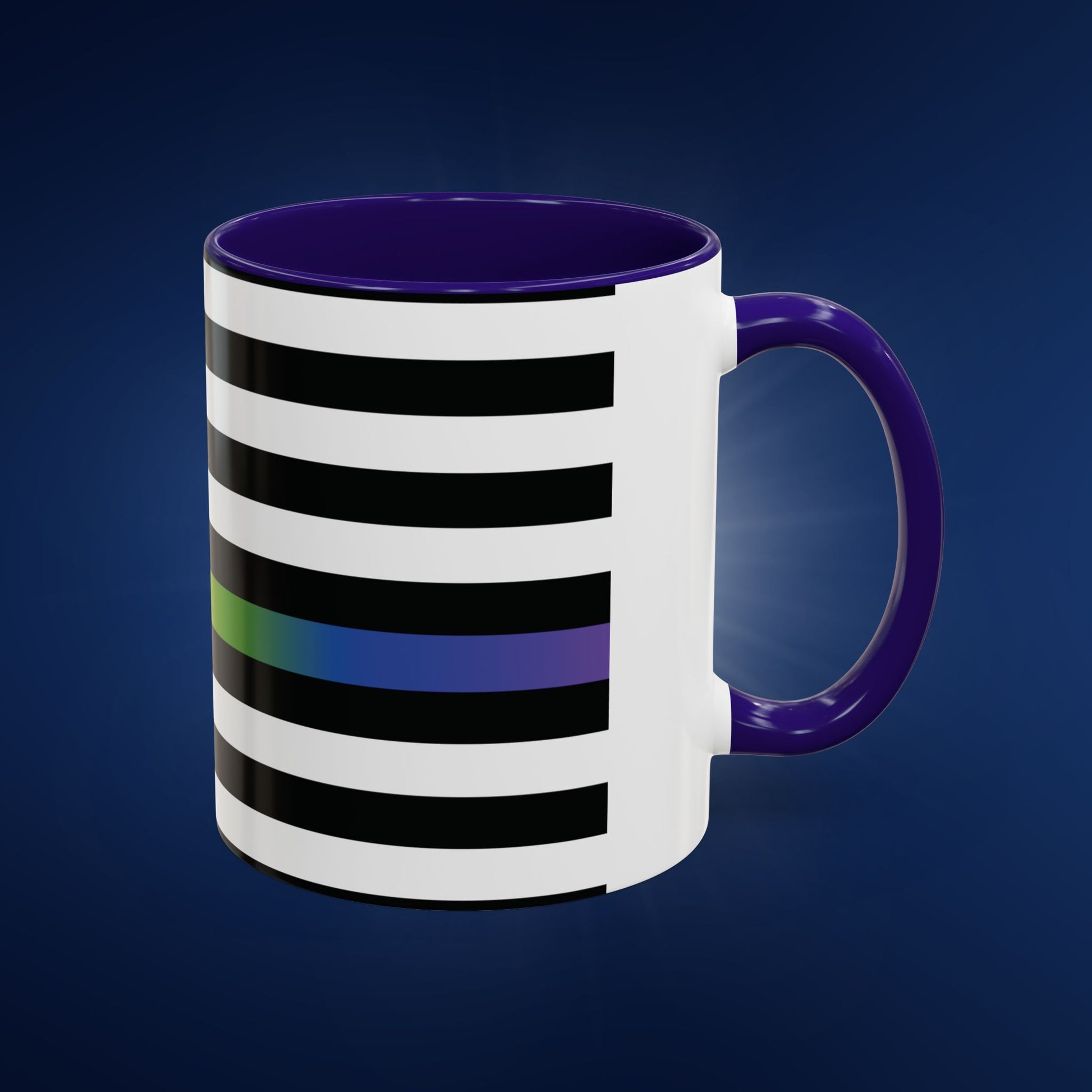 Thin Queer Line Colorful Mug, 11&15oz