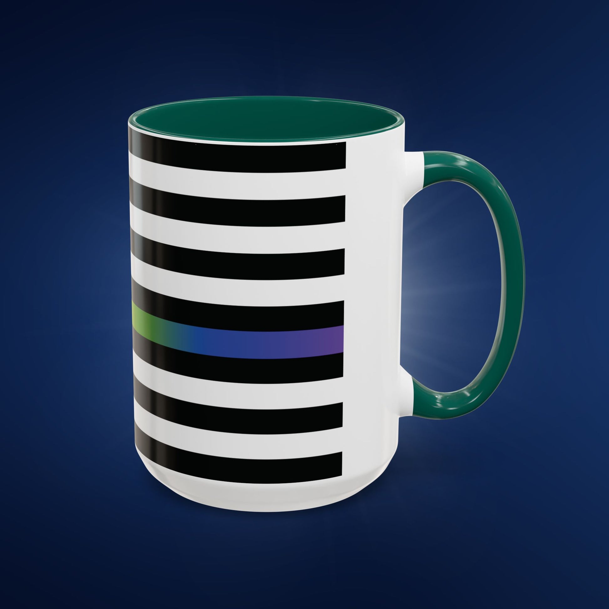 Thin Queer Line Colorful Mug, 11&15oz